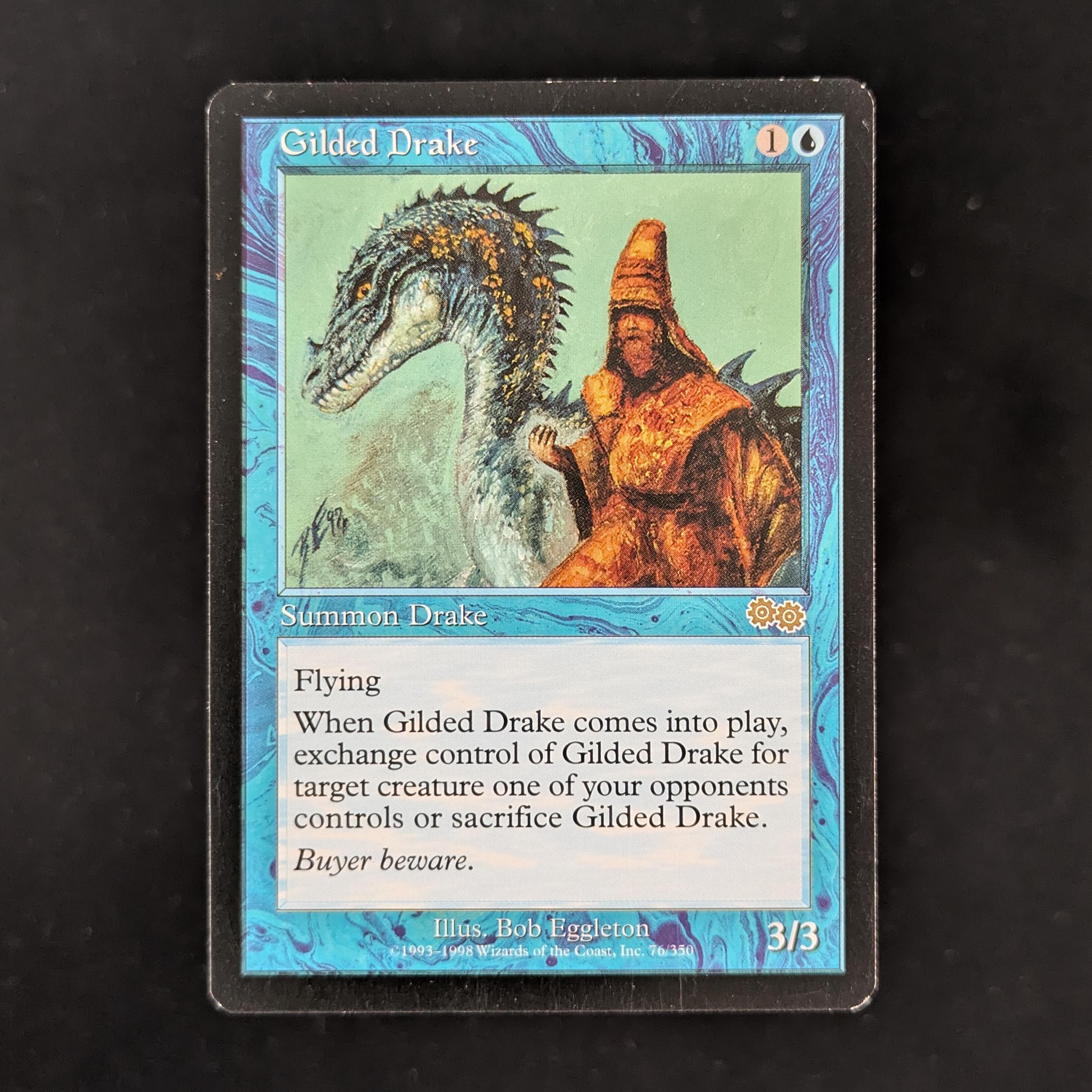MTG Singles - Gilded Drake - Urza's Saga - English - GD - 30952