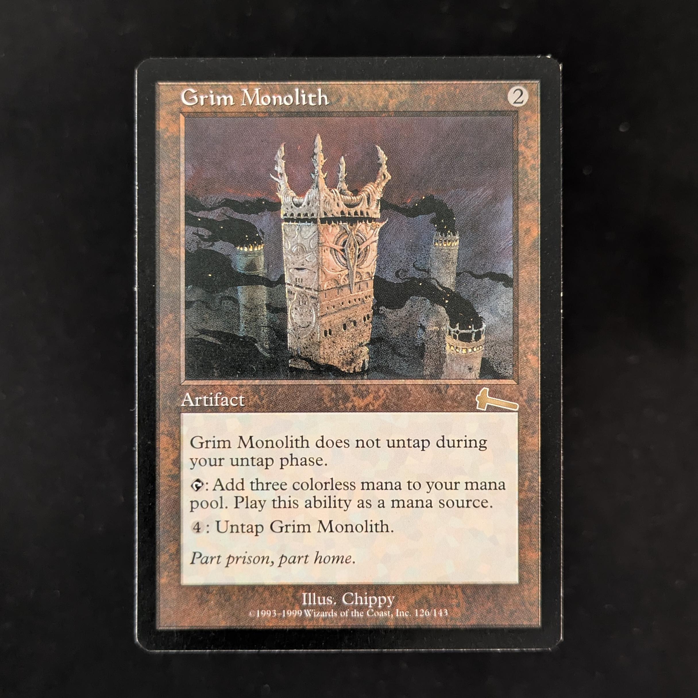 MTG Singles - Grim Monolith - Urza's Legacy - English - GD - 30957