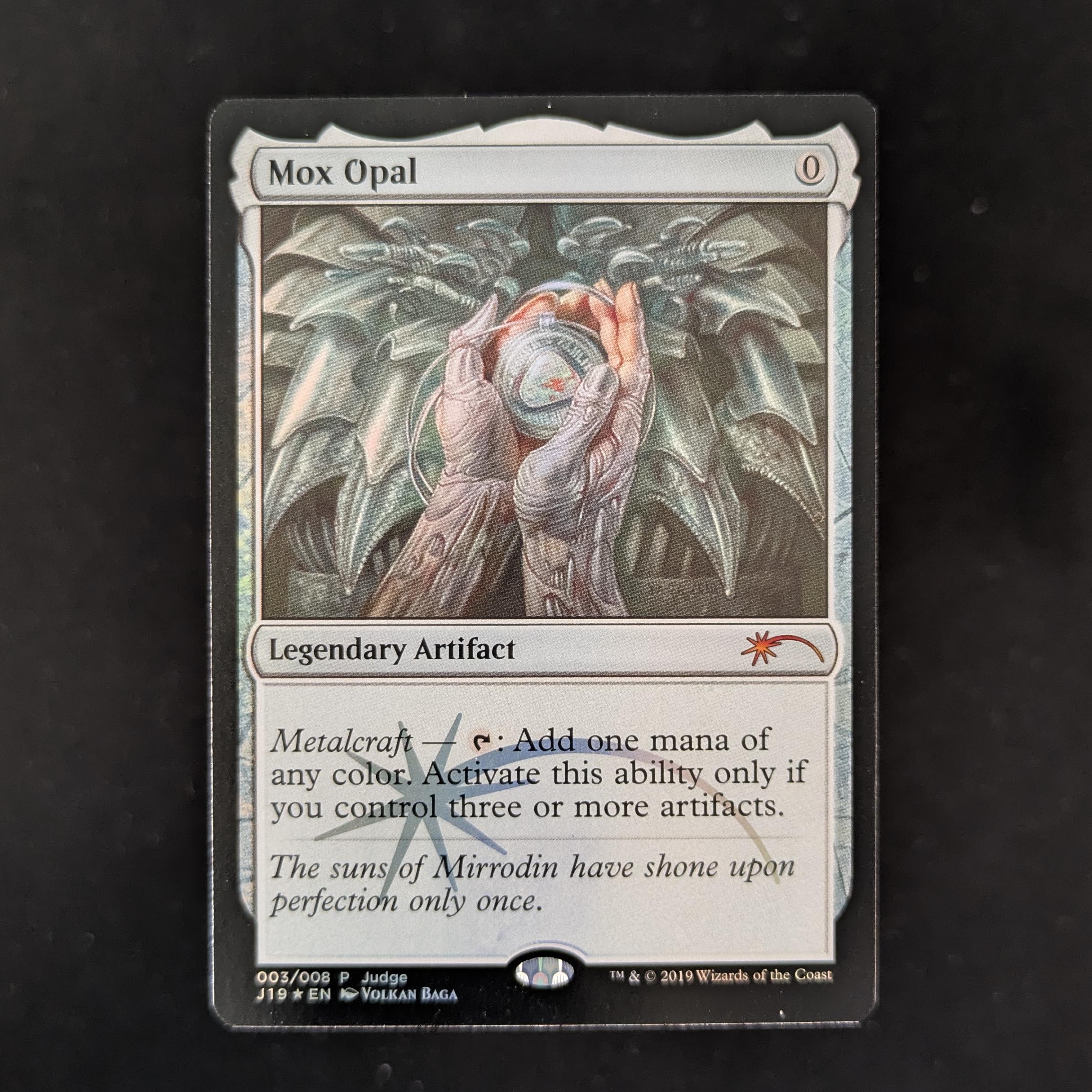 MTG Singles - [FOIL] Mox Opal - Judge Rewards Promos - NM - 