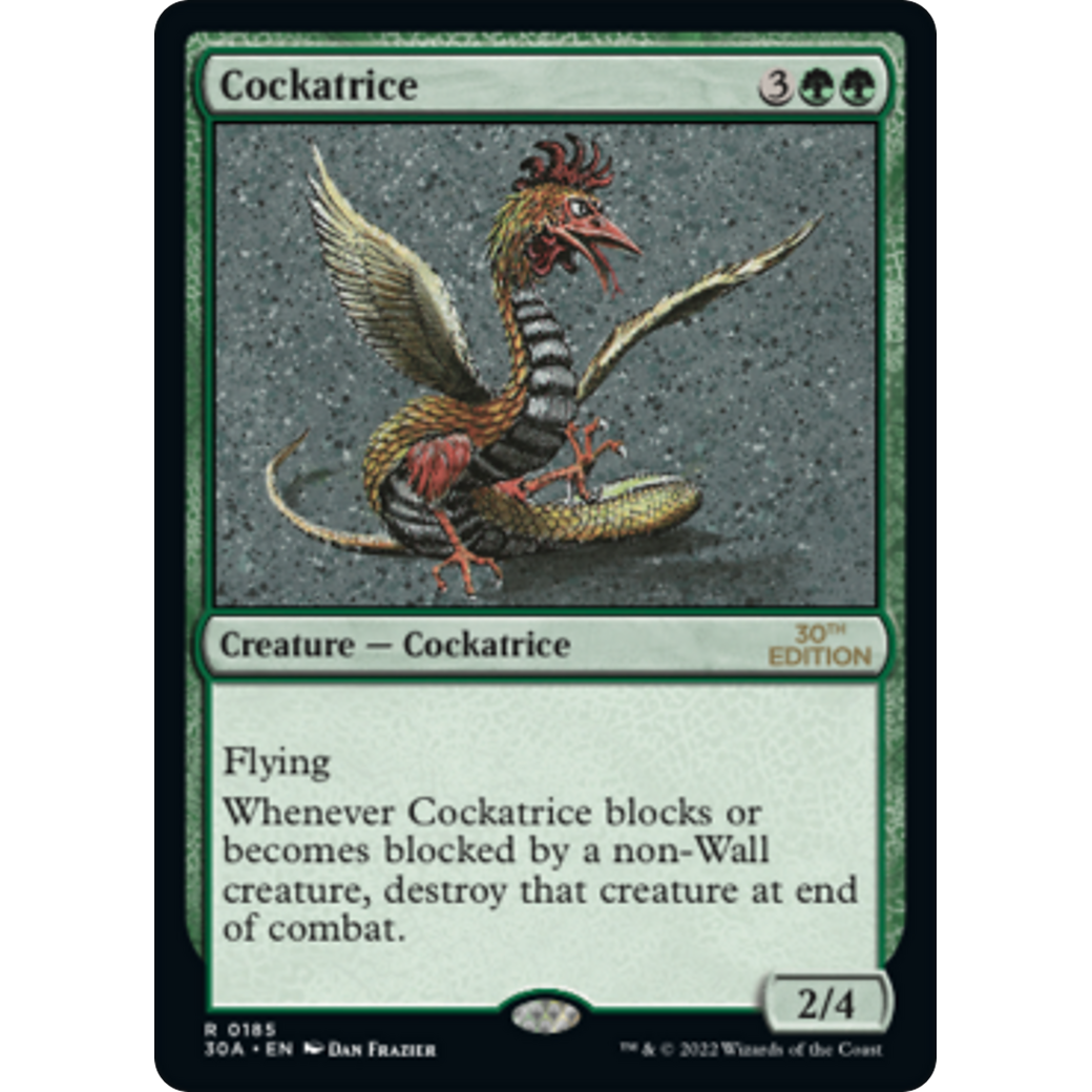 MTG Singles - Cockatrice (Modern Frame) - 30th Anniversary Edition - 