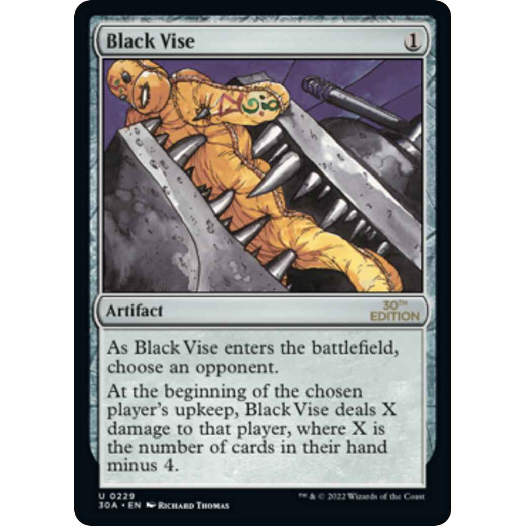 MTG Singles - Black Vise (Modern Frame) - 30th Anniversary Edition - 