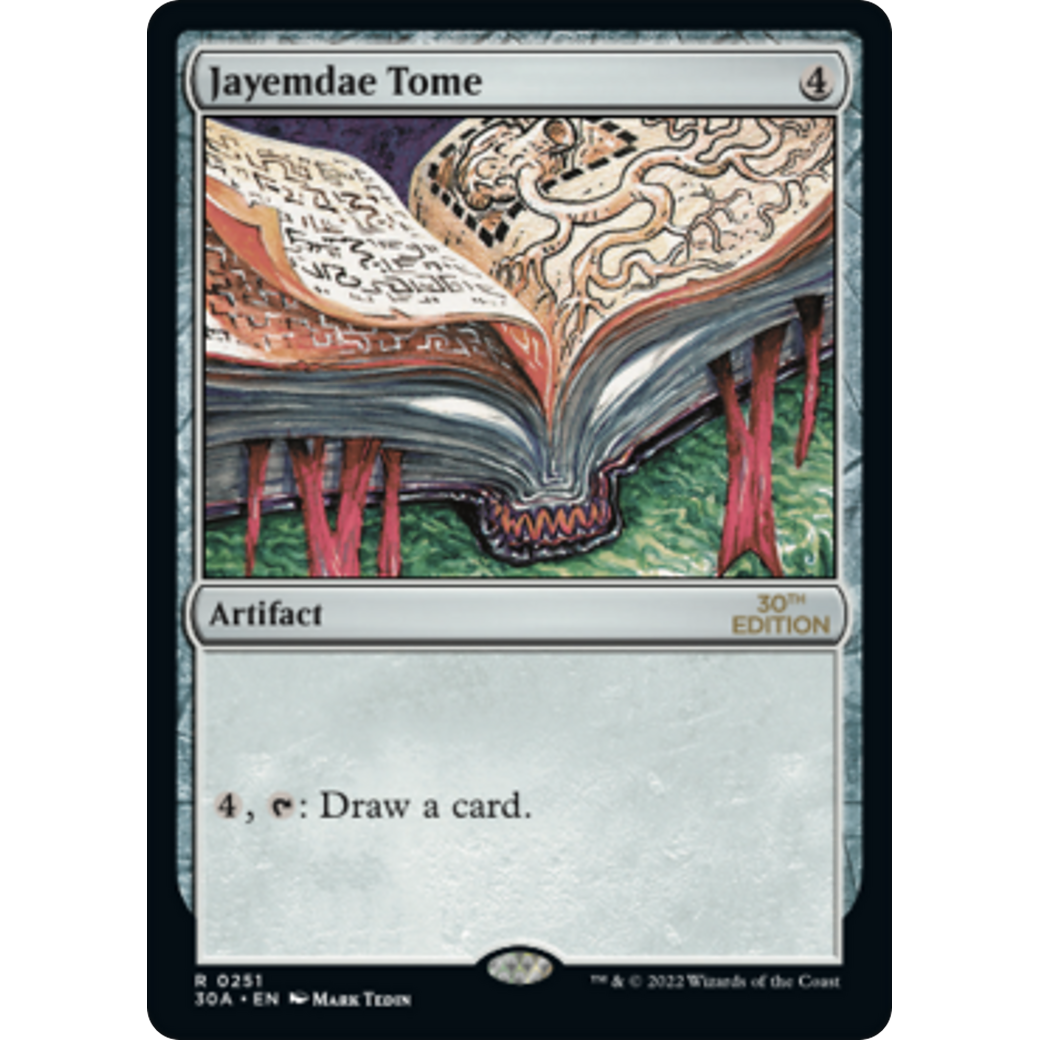 MTG Singles - Jayemdae Tome (Modern Frame) - 30th Anniversary Edition - 