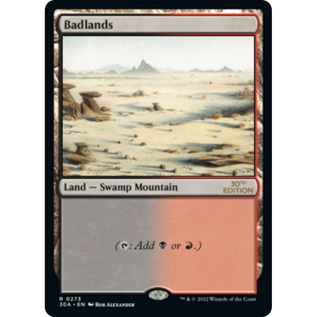 MTG Singles - Badlands (Modern Frame) - 30th Anniversary Edition - 
