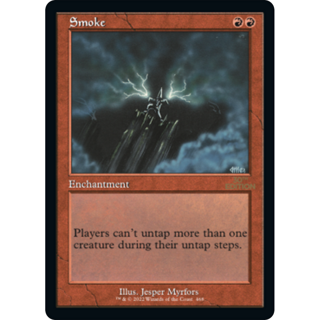 MTG Singles - Smoke (Retro Frame) - 30th Anniversary Edition - 