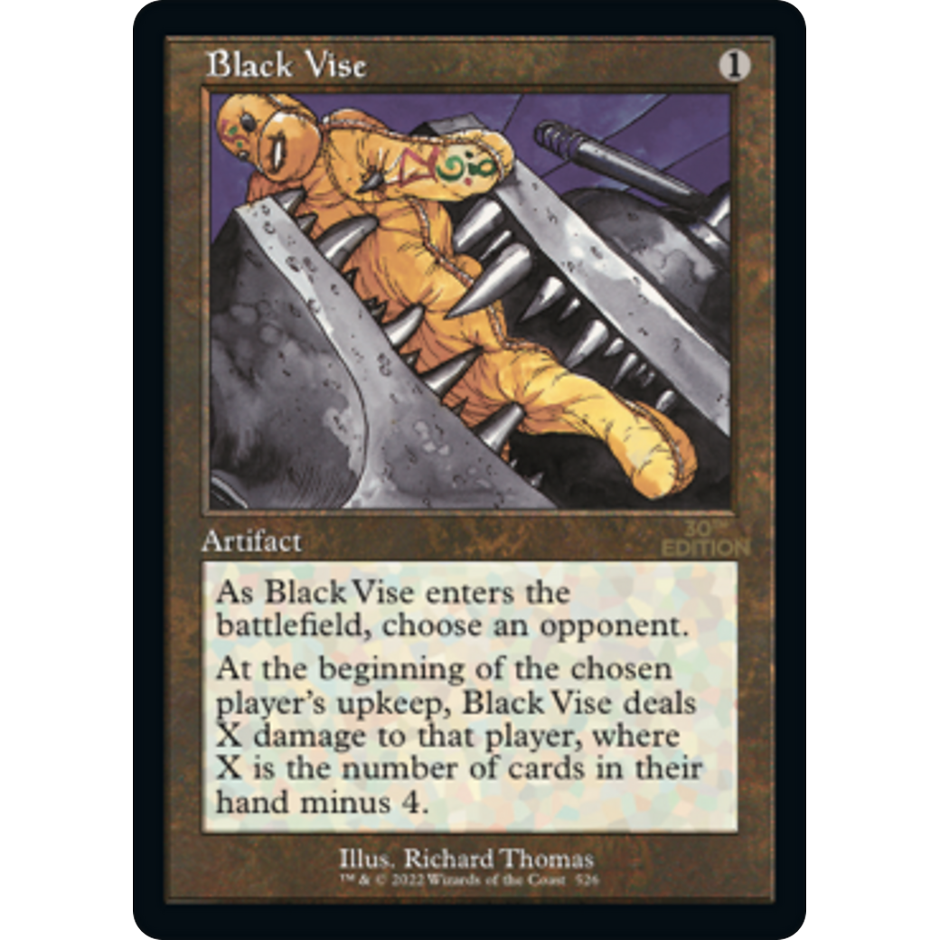 MTG Singles - Black Vise (Retro Frame) - 30th Anniversary Edition - 
