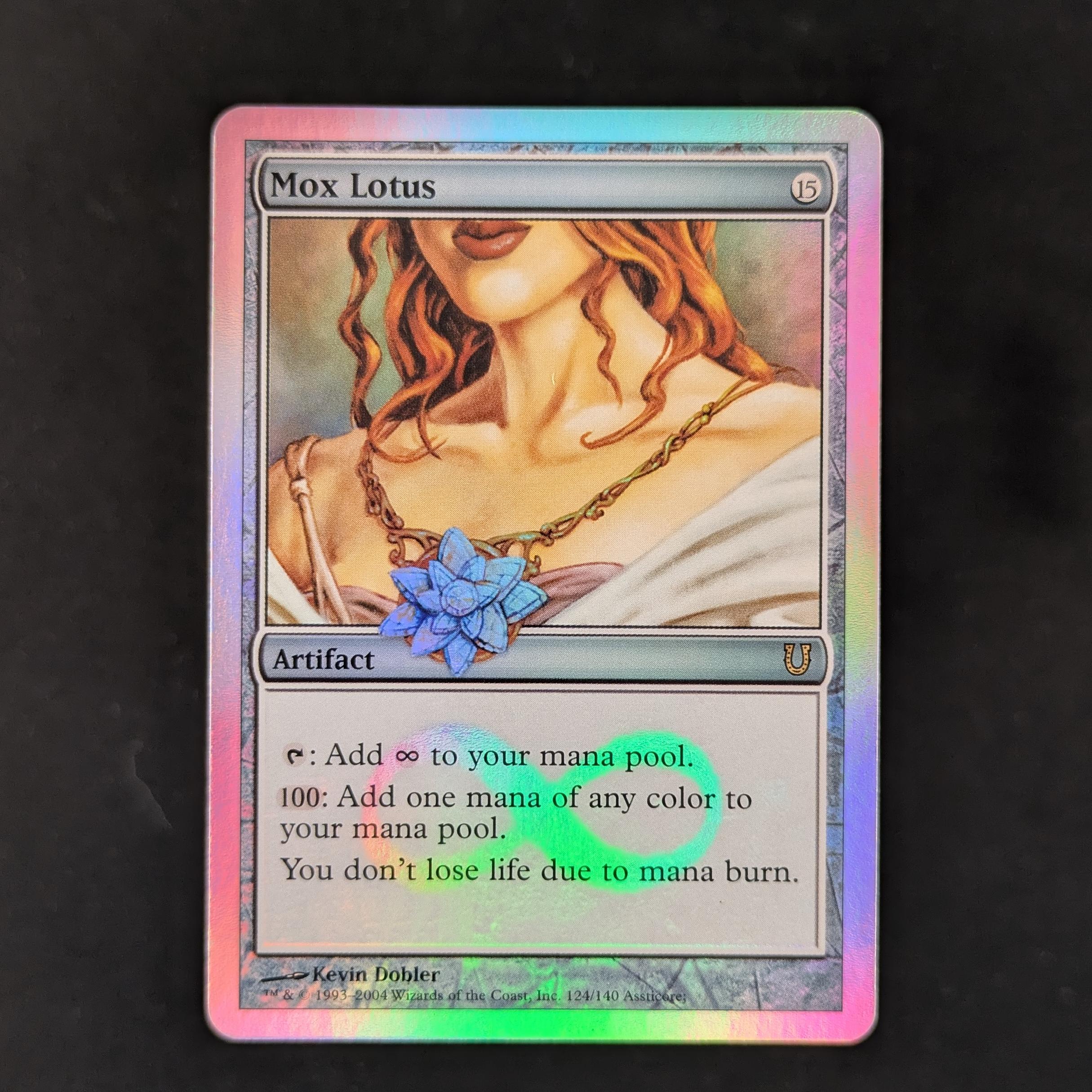 MTG Singles - [FOIL] Mox Lotus - Unhinged - NM - 