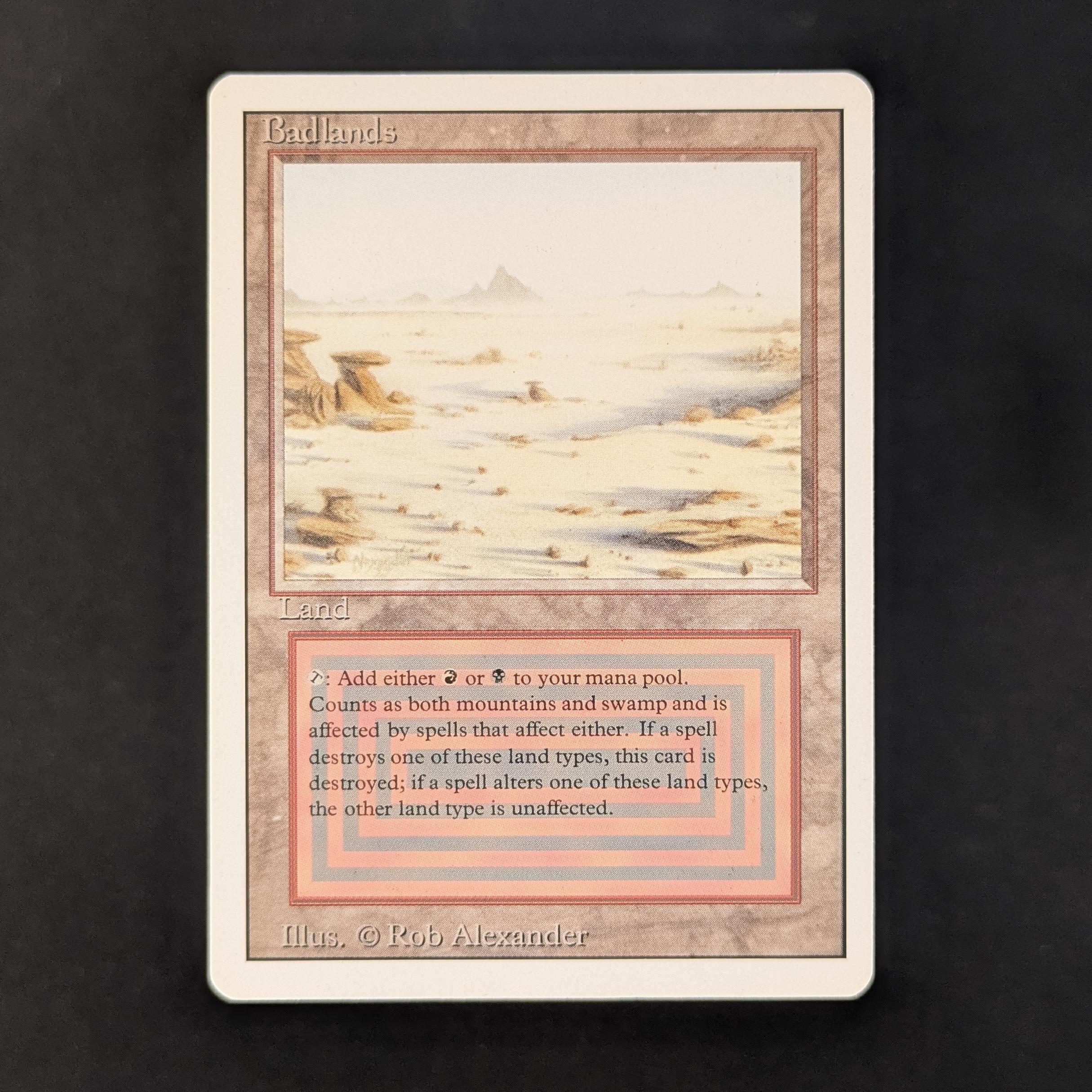 MTG Singles - Badlands - Revised - GD - CREASE - 31049