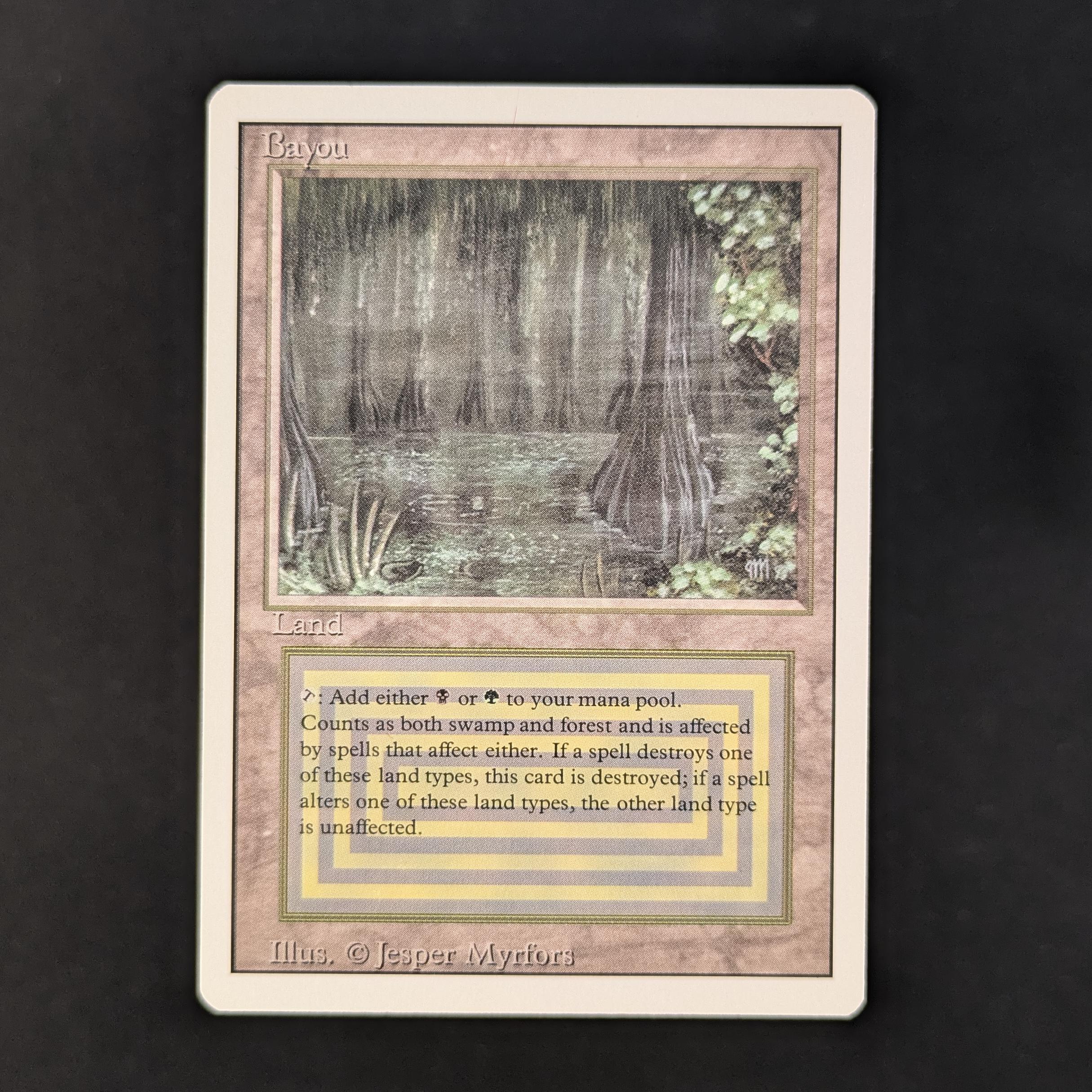 MTG Singles - Bayou - Revised - NM - 31050