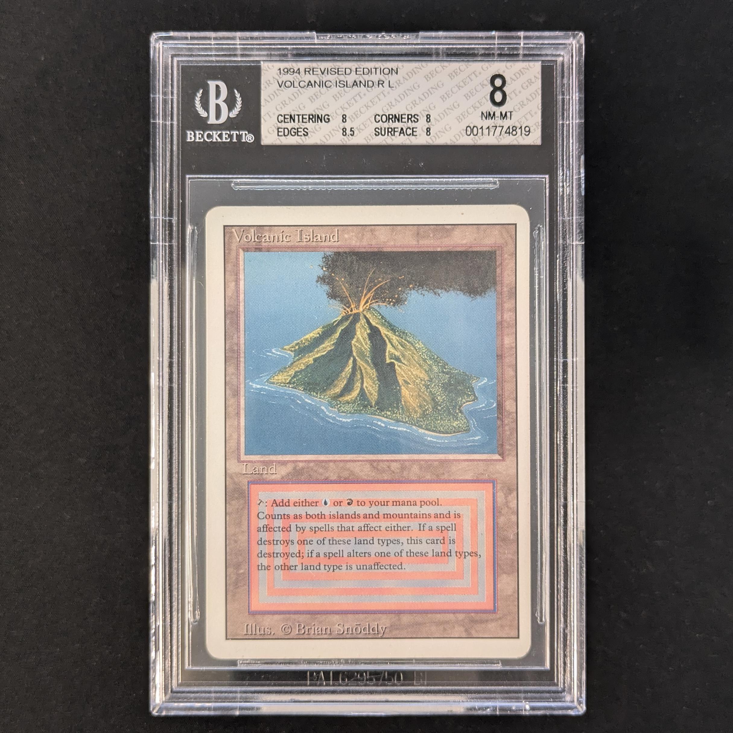 MTG Singles - Volcanic Island - Revised - BGS 8 - 31073