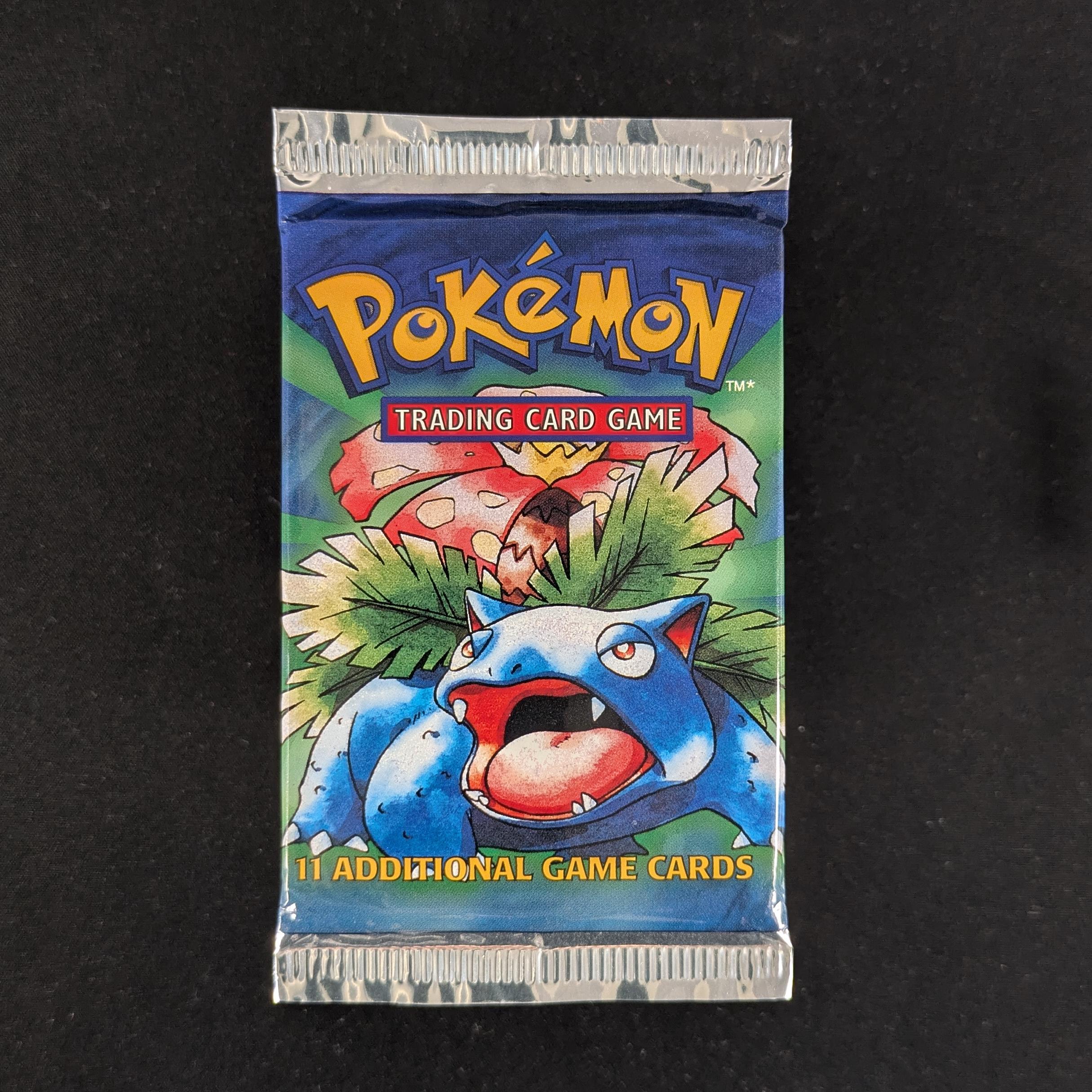 PTCG Singles - Base Set Booster (Venusaur) (BS ) - Base Set - English - Sealed - 31112