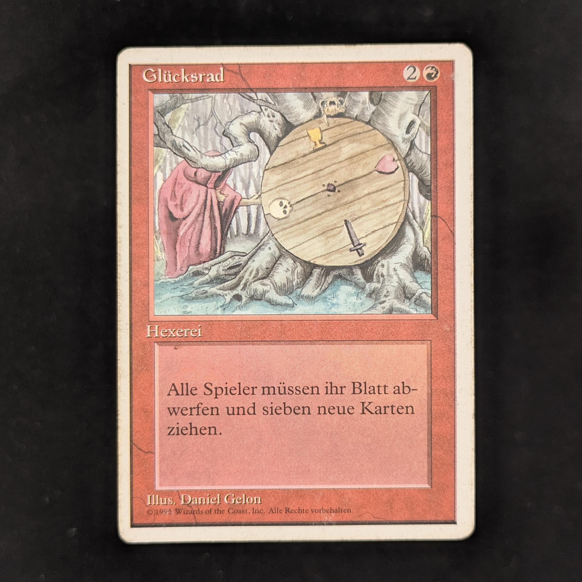 MTG Singles - Wheel of Fortune - Foreign White Bordered - German - PL - 31153