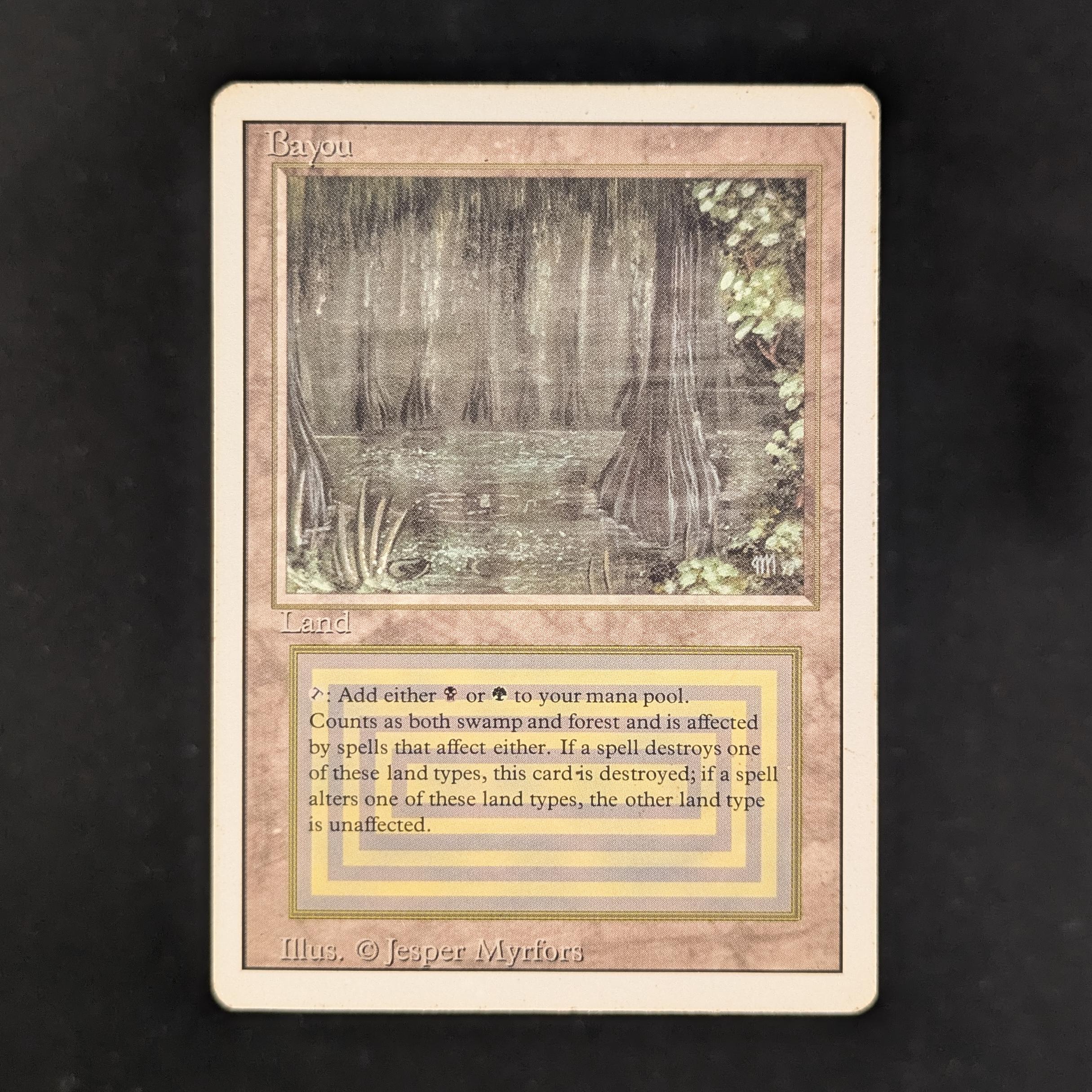MTG Singles - Bayou - Revised - PL - 31191