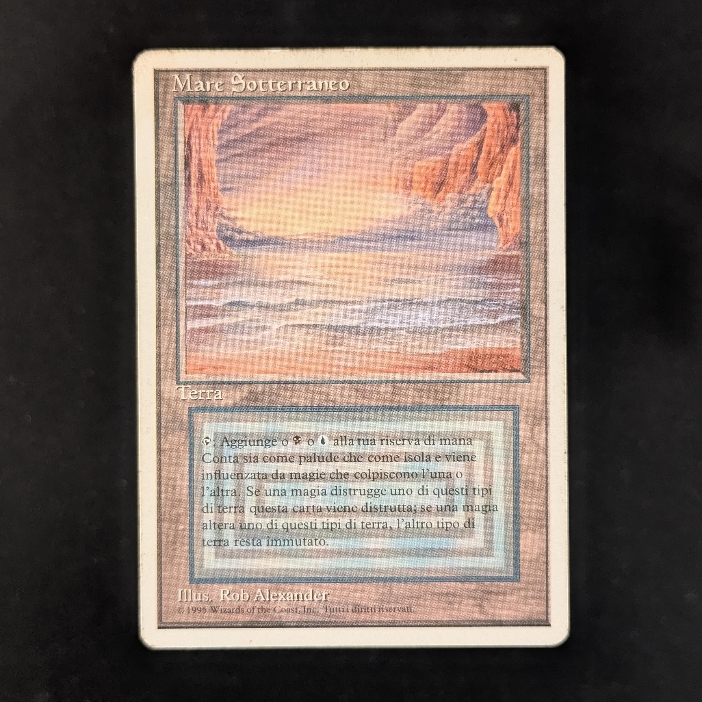 MTG Singles - Underground Sea - Foreign White Bordered - Italian - PO - INKED - 31199