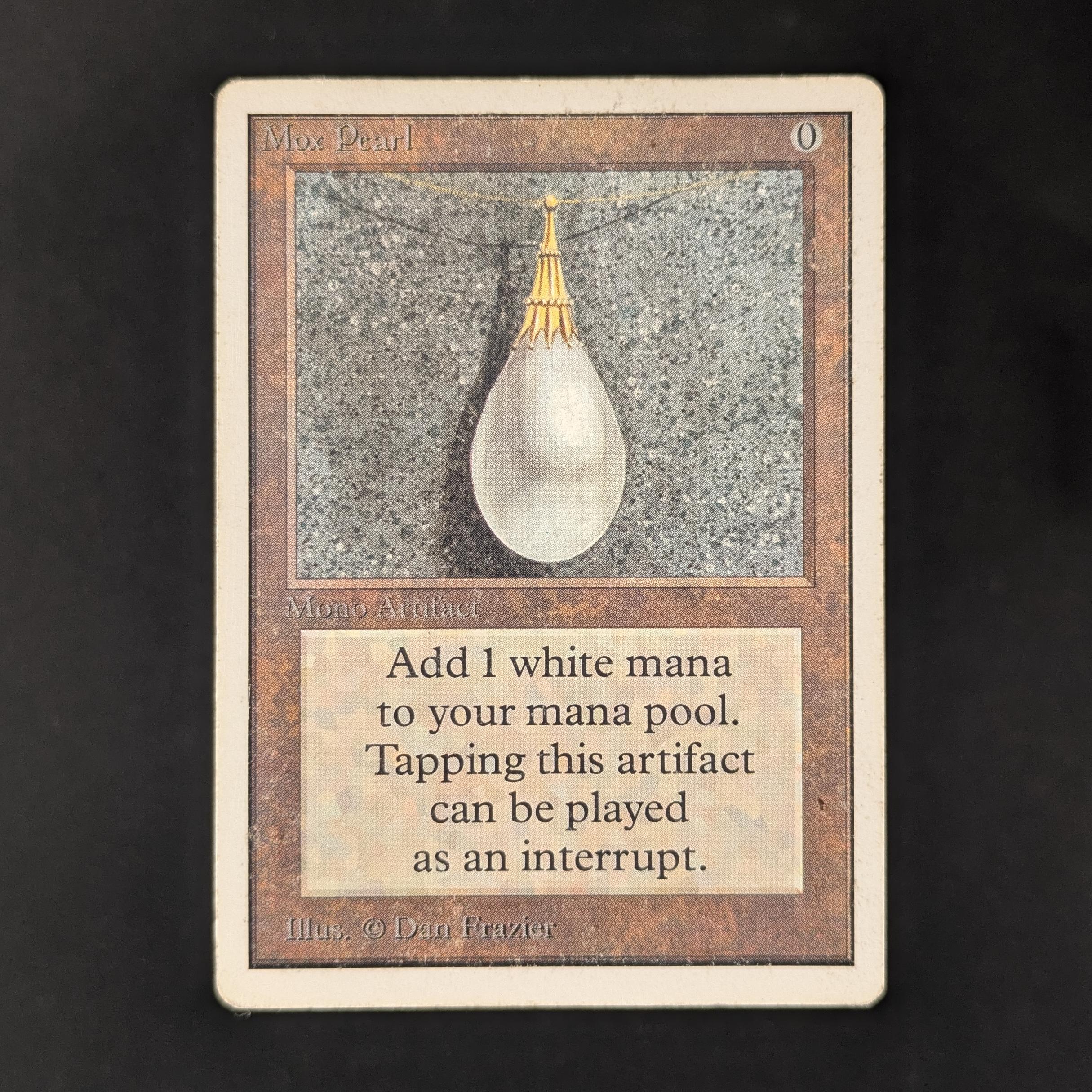 MTG Singles - Mox Pearl - Unlimited - PO - INKED - 31226