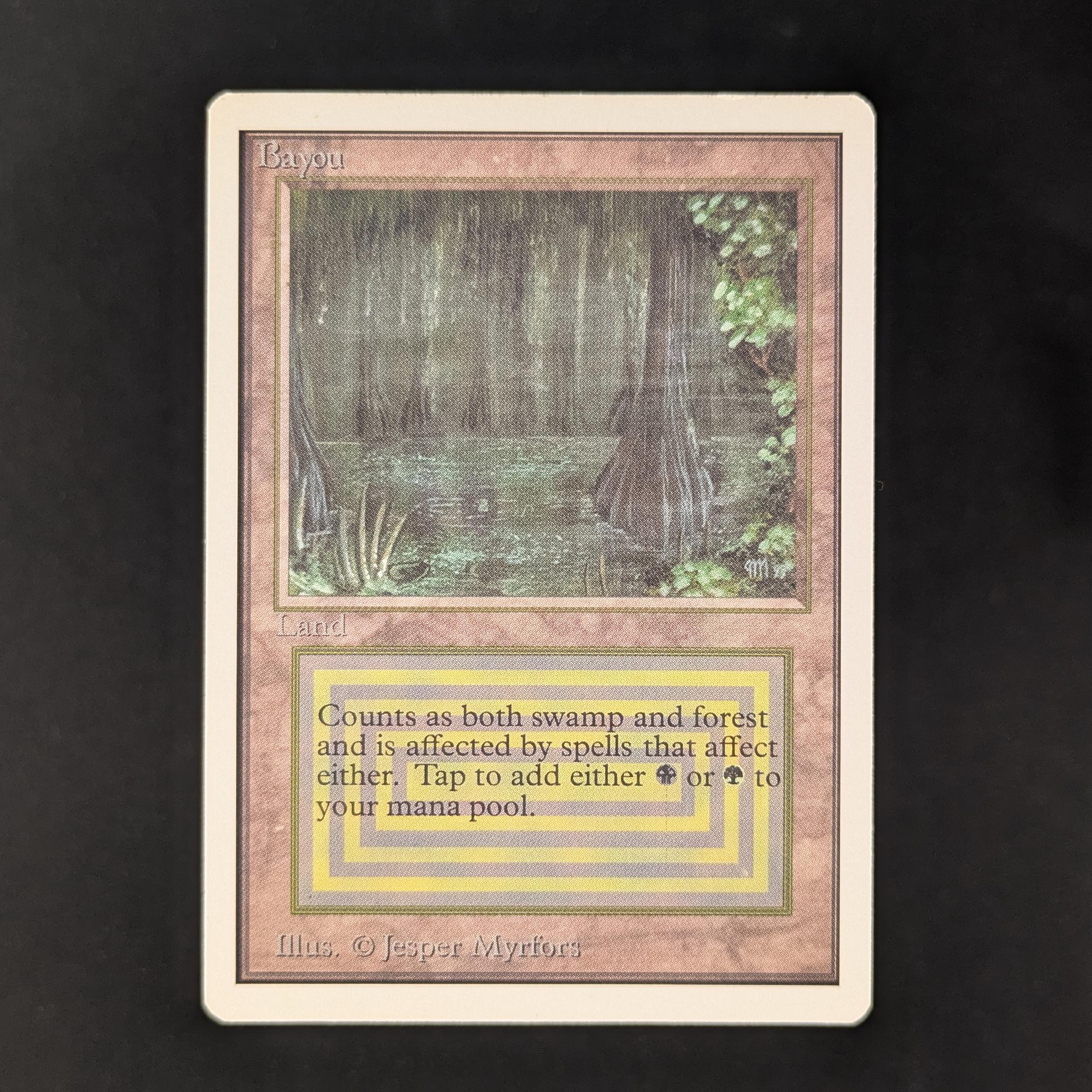 MTG Singles - Bayou - Unlimited - EX - 31230