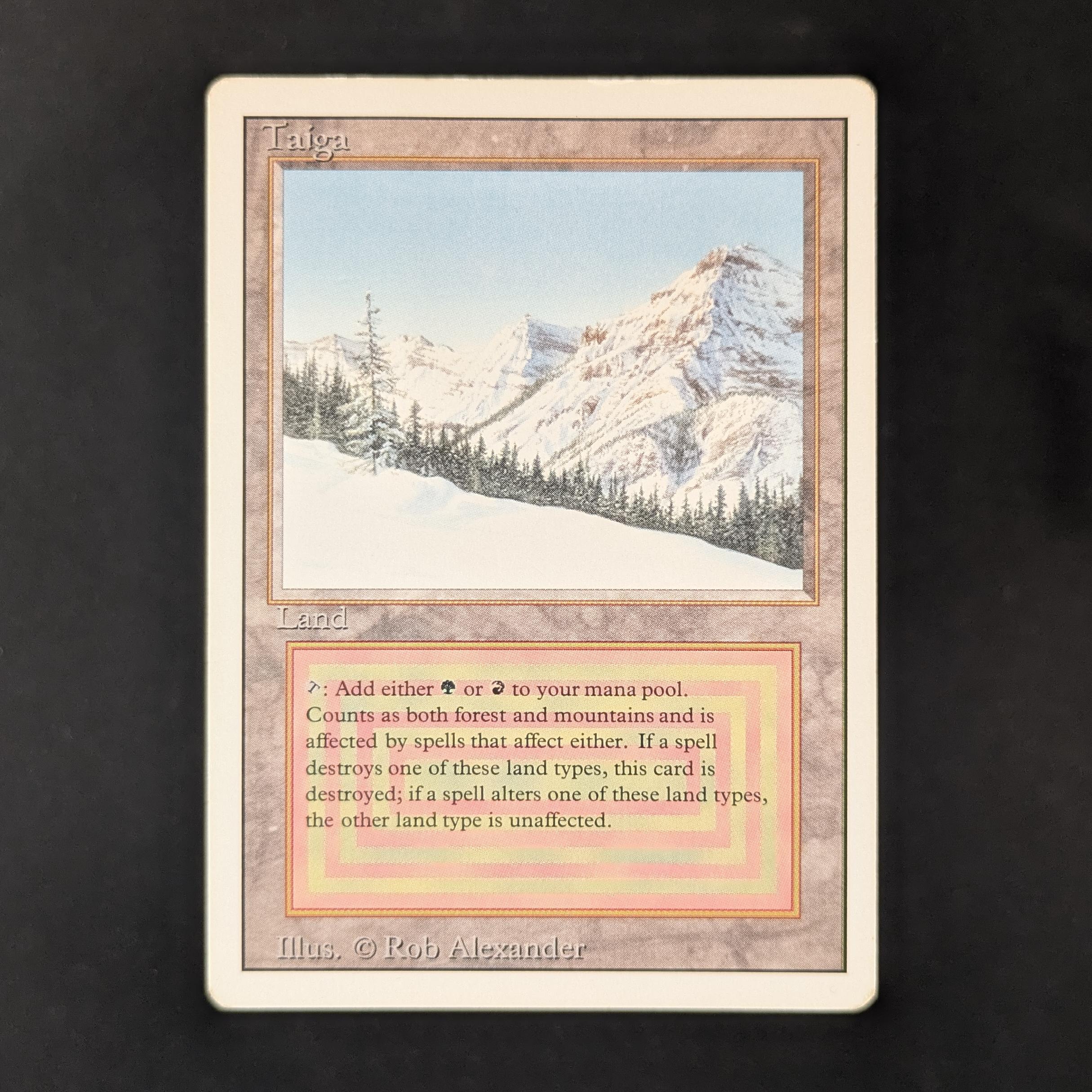 MTG Singles - Taiga - Revised - LP - 31288