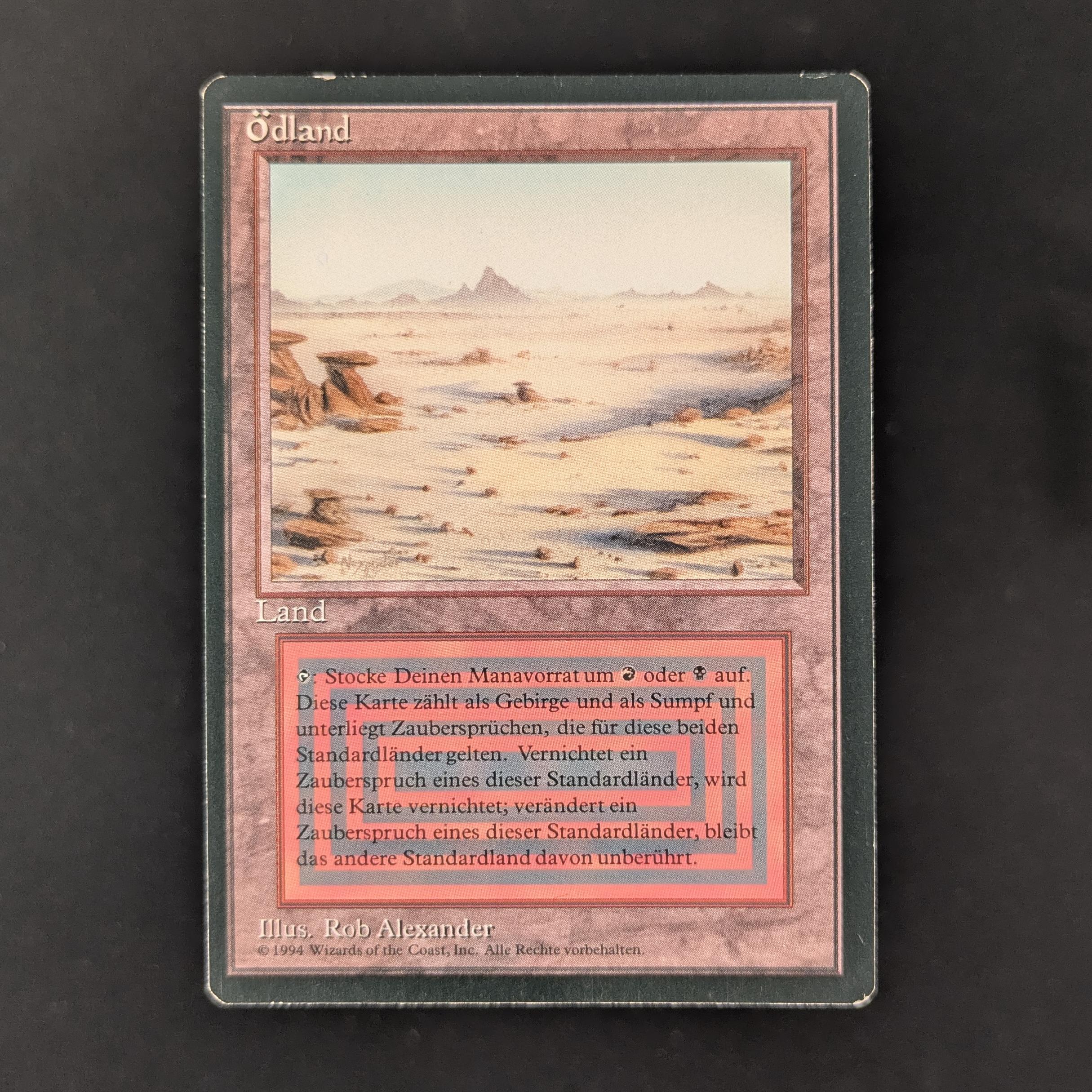 MTG Singles - Badlands - Foreign Black Bordered - German - GD - BINDER DING - 31314
