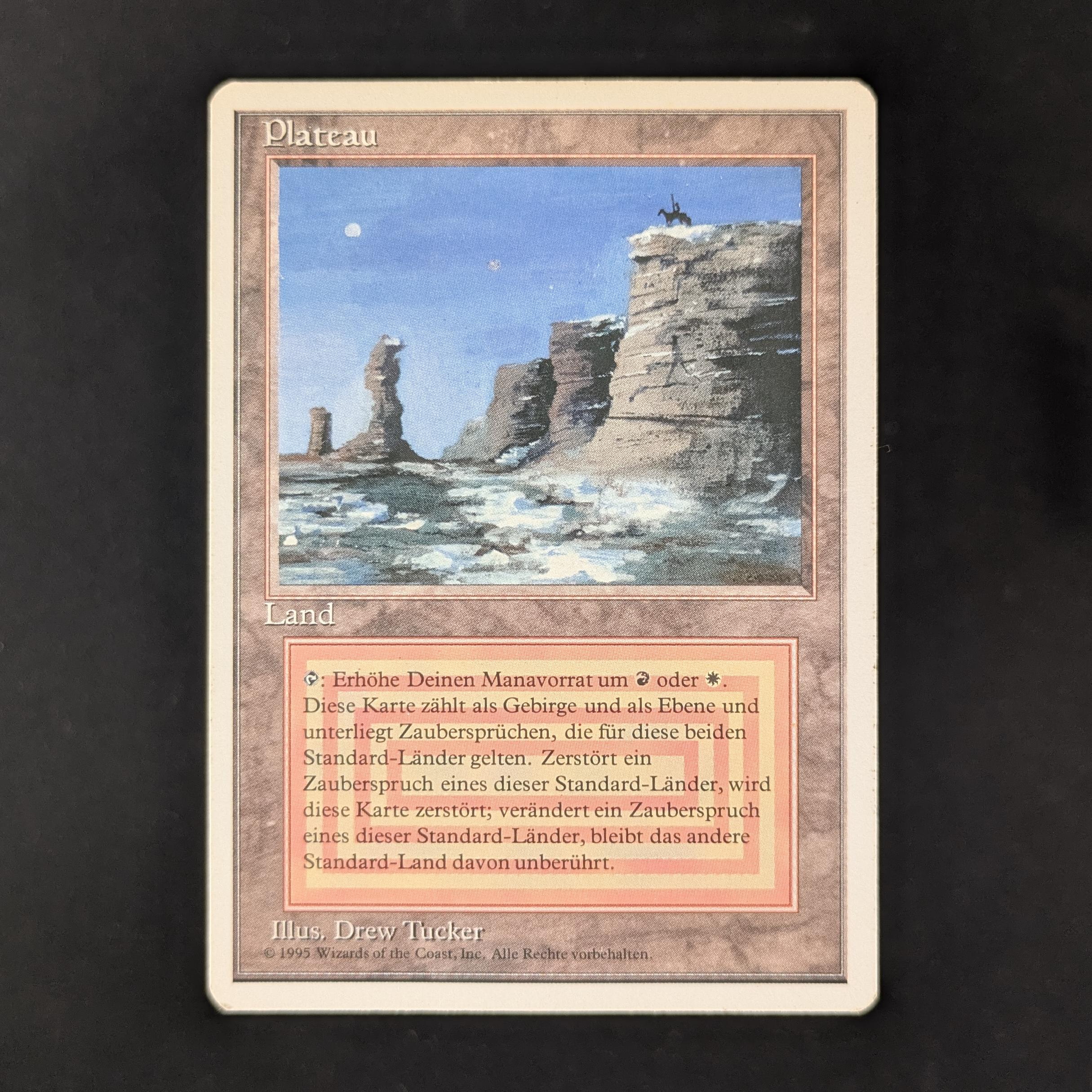MTG Singles - Plateau - Foreign White Bordered - German - GD - 31332