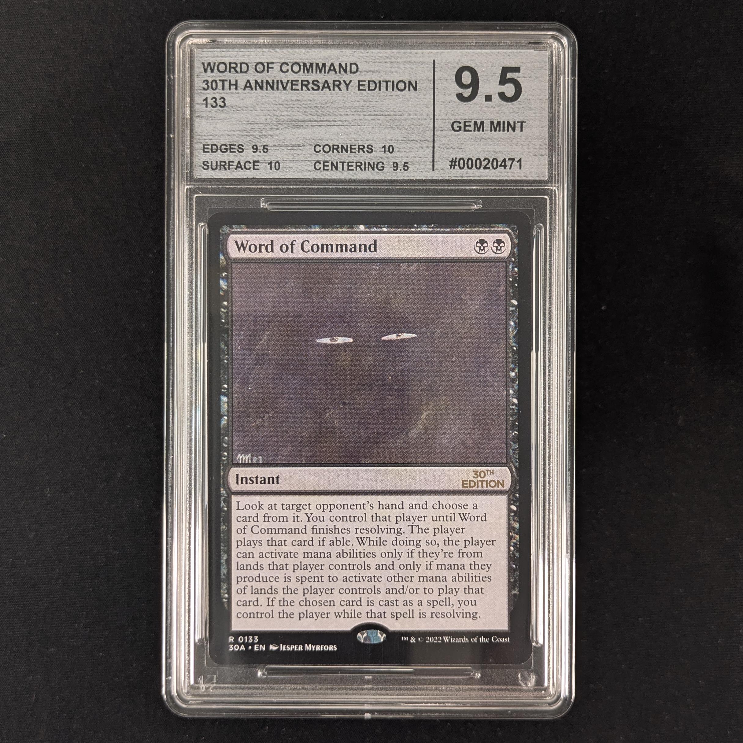 Word of Command - 30th Anniversary Edition - English - CMG 9.5