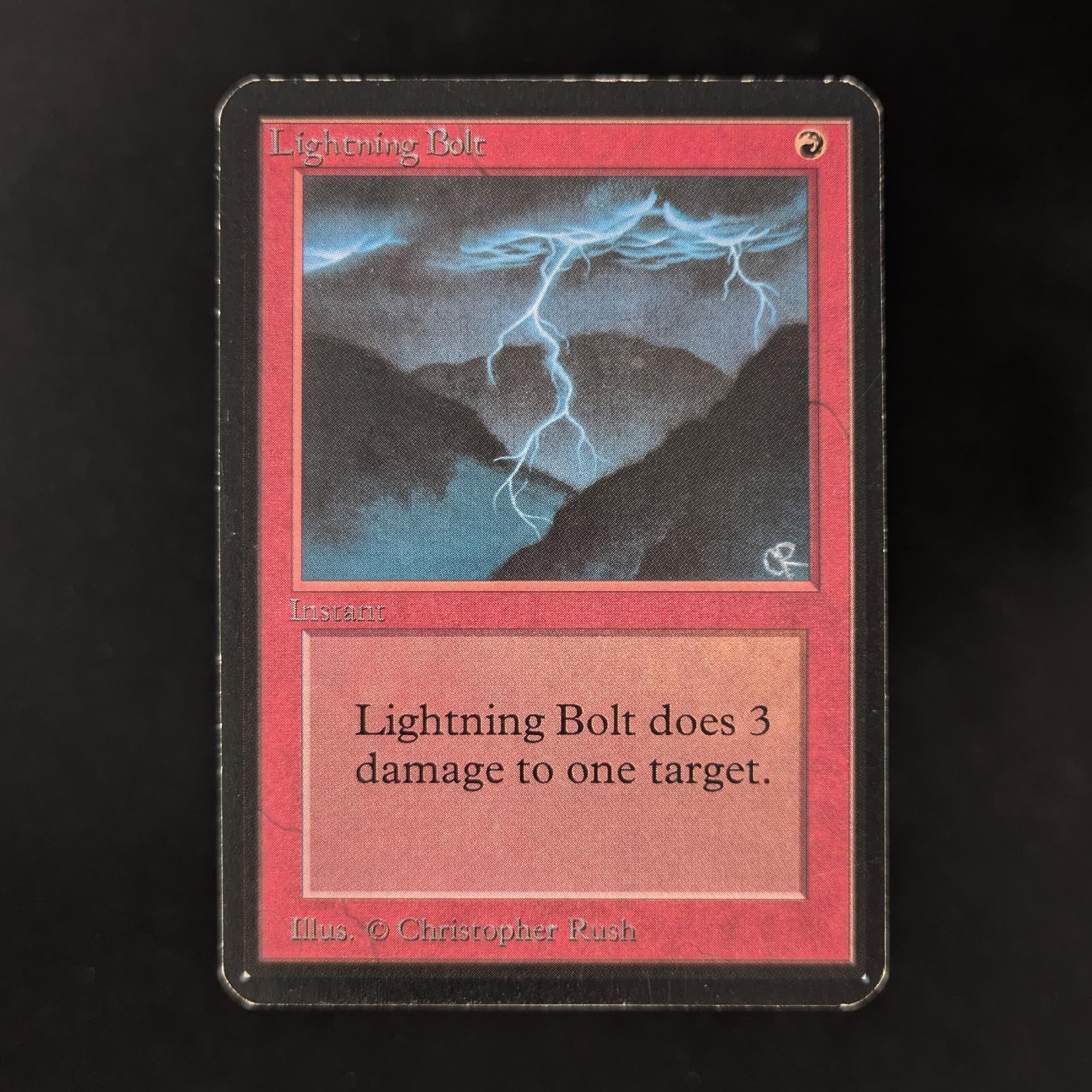 MTG Singles - Lightning Bolt - Alpha - GD - 31387