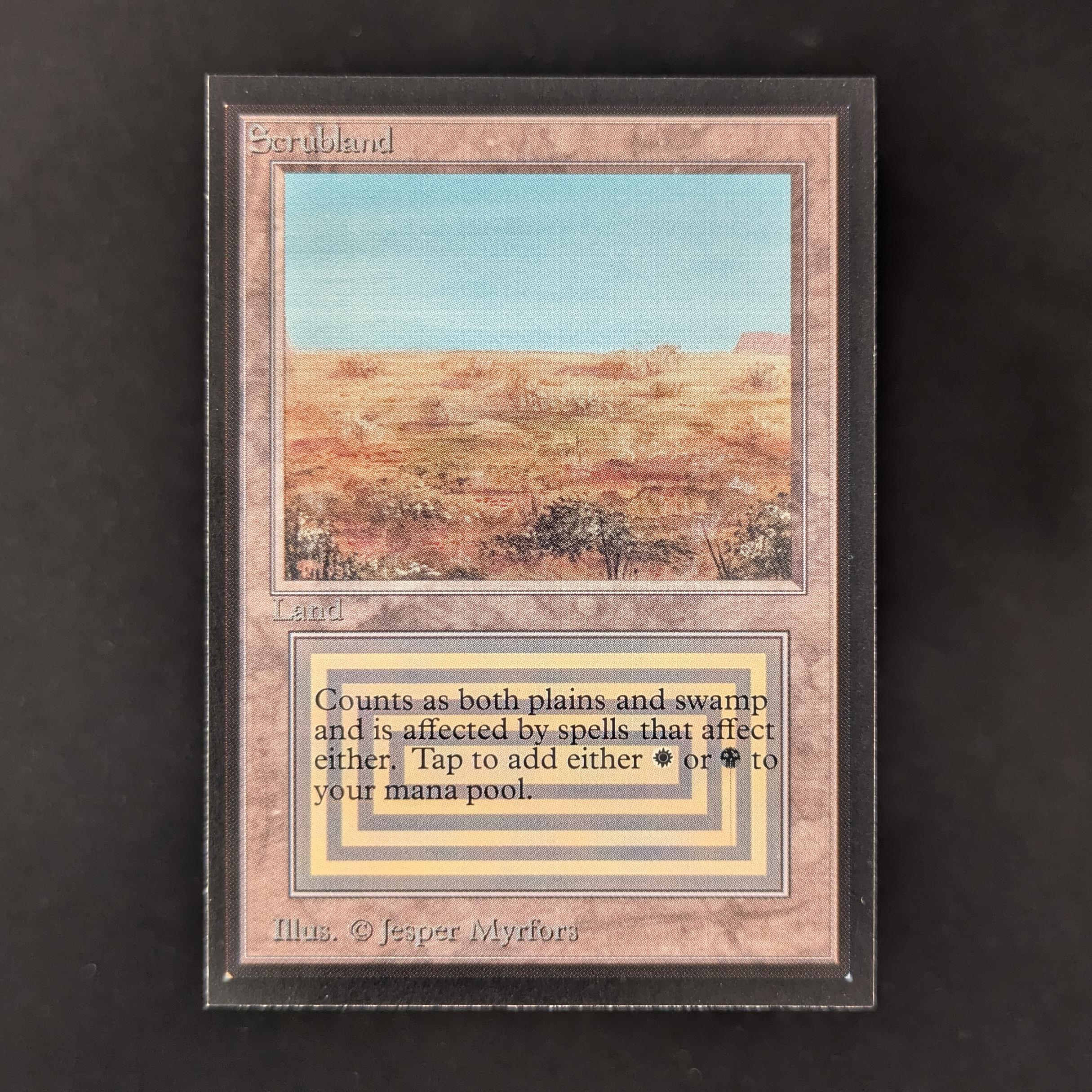 MTG Singles - Scrubland - Collectors' Edition - NM - 31430