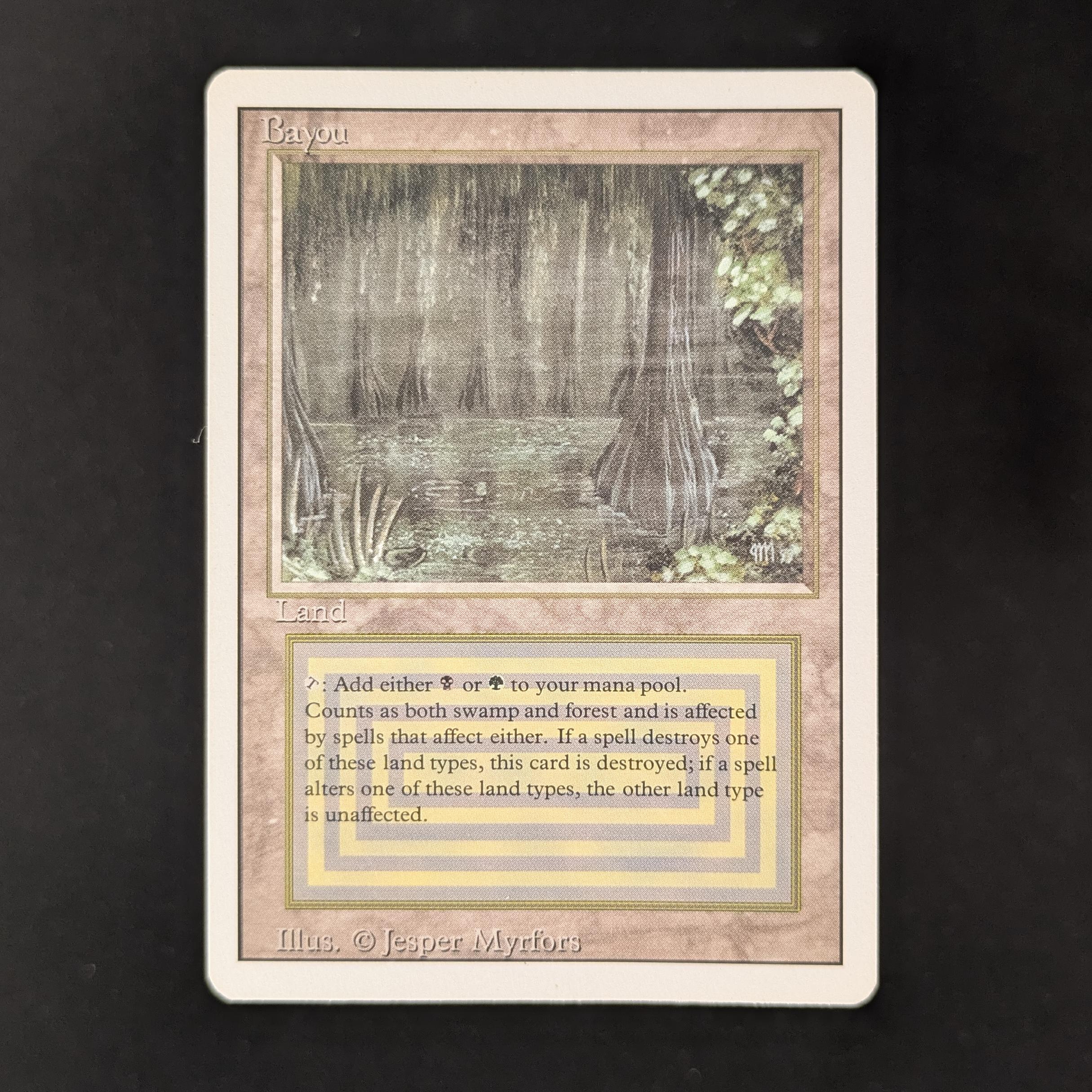 MTG Singles - Bayou - Revised - GD - 31439