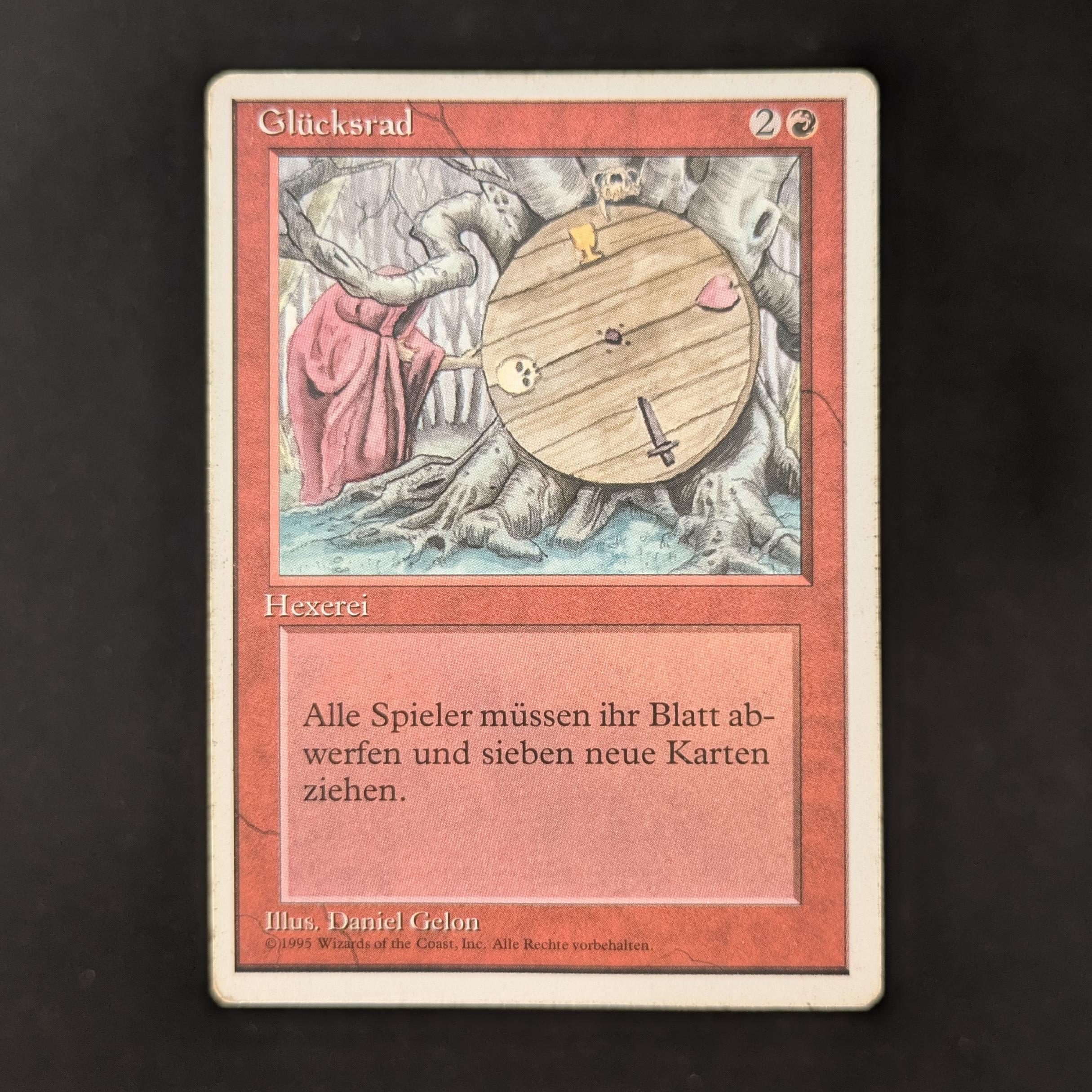 MTG Singles - Wheel of Fortune - Foreign White Bordered - German - PL - 31458