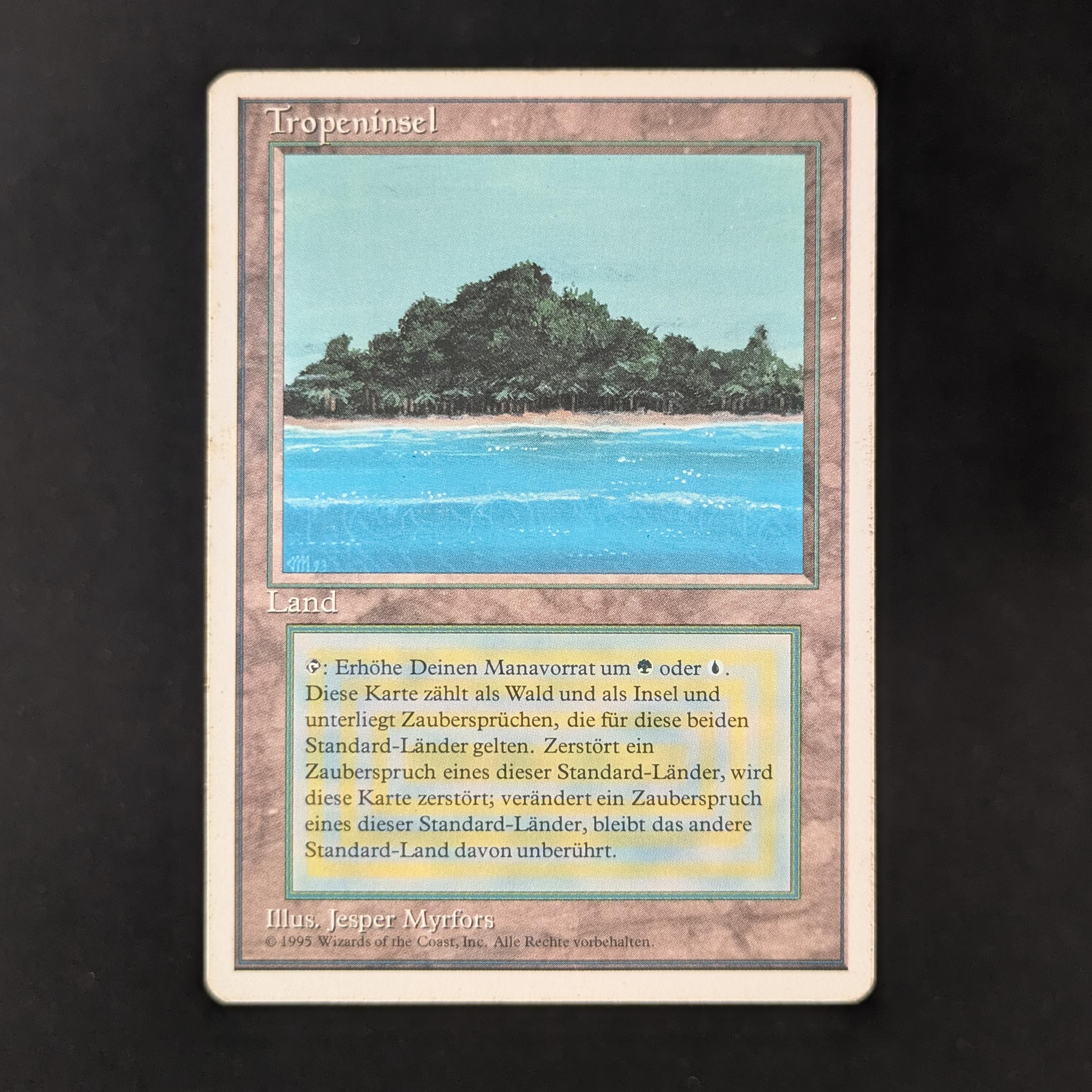 MTG Singles - Tropical Island - Foreign White Bordered - German - PL - 31460