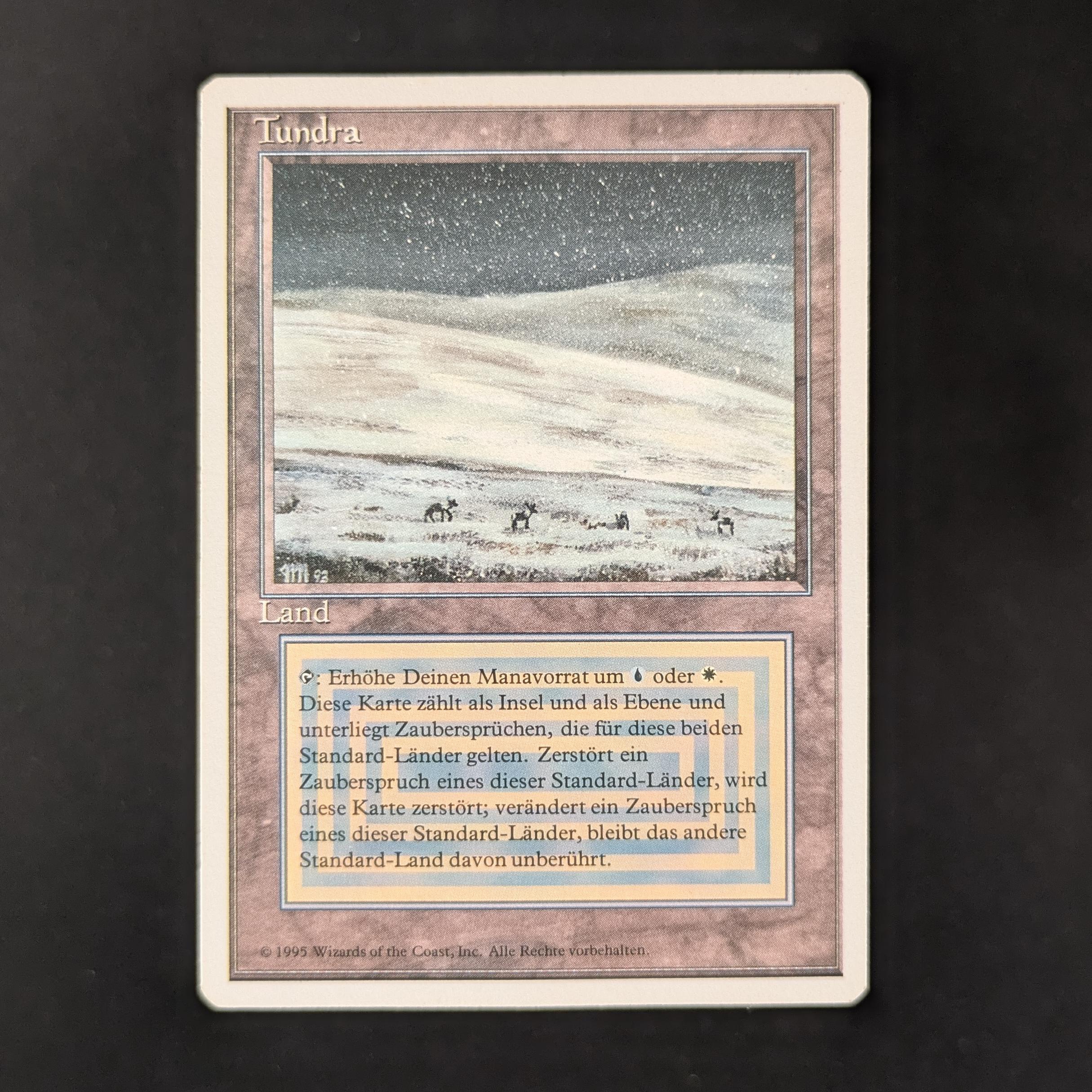 MTG Singles - Tundra - Foreign White Bordered - German - GD - 31461