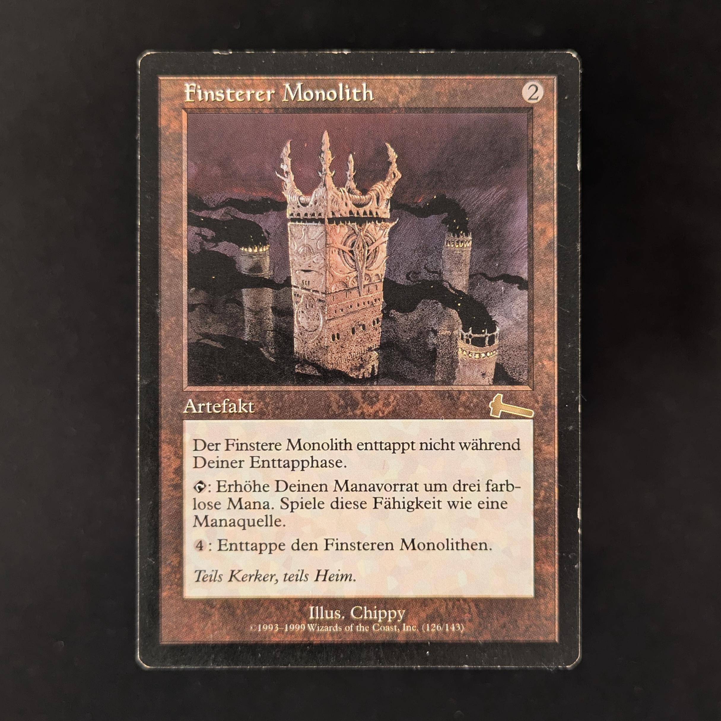 MTG Singles - Grim Monolith - Urza's Legacy - German - PL - 31474