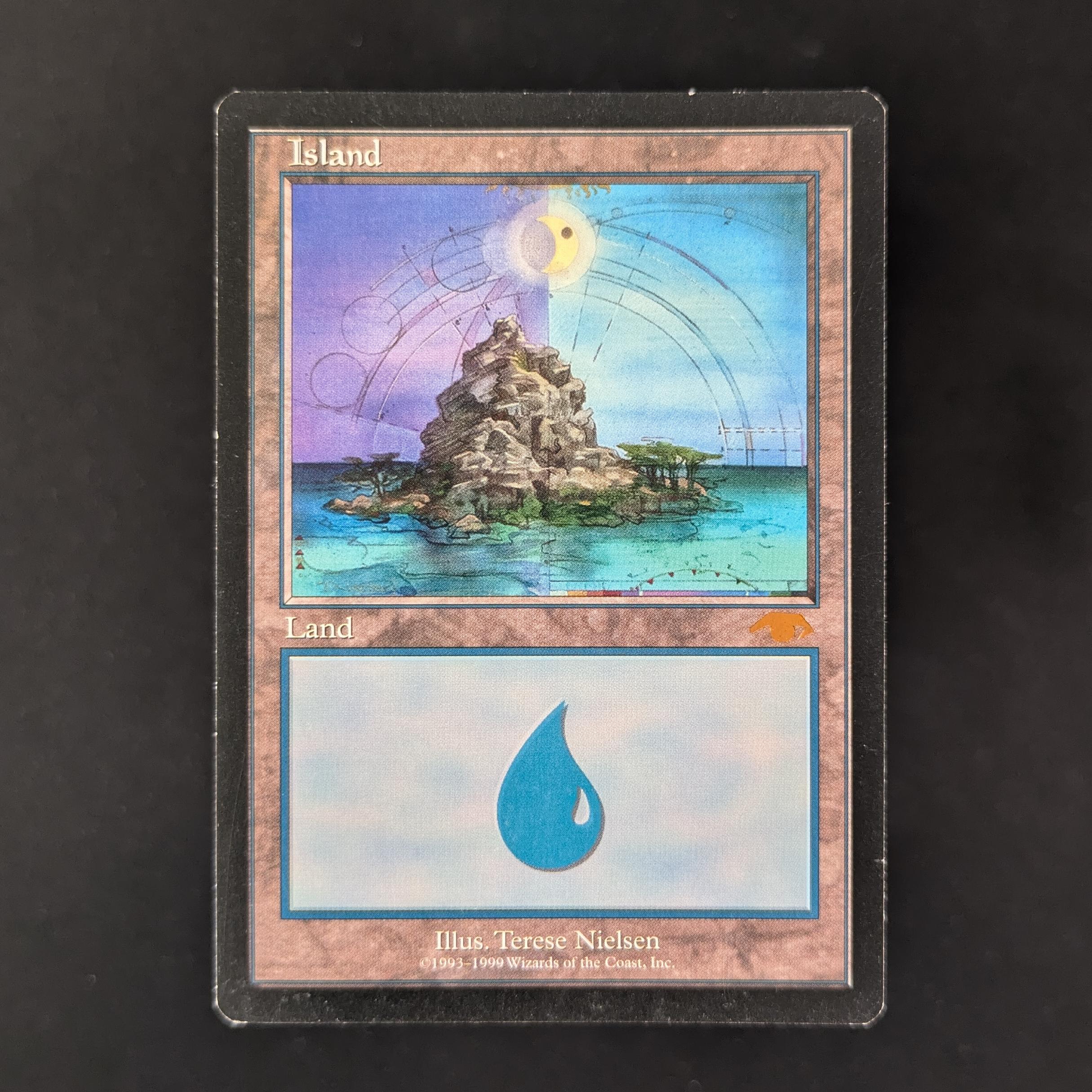 MTG Singles - Island - Guru Lands - GD - 