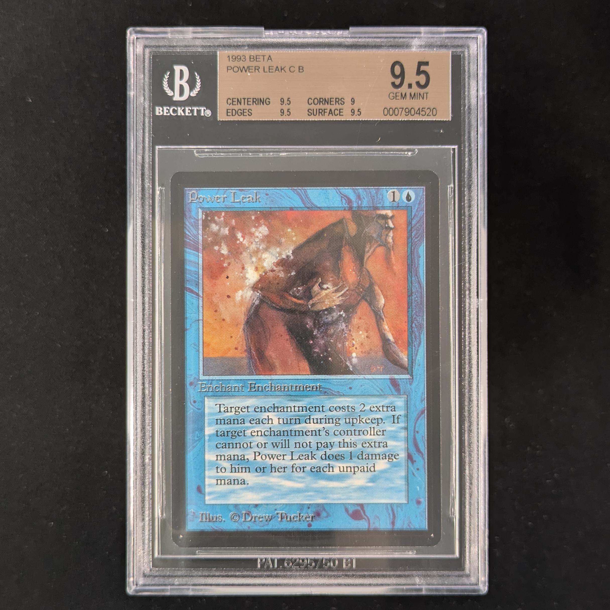 MTG Singles - Power Leak - Beta - BGS 9.5 - 