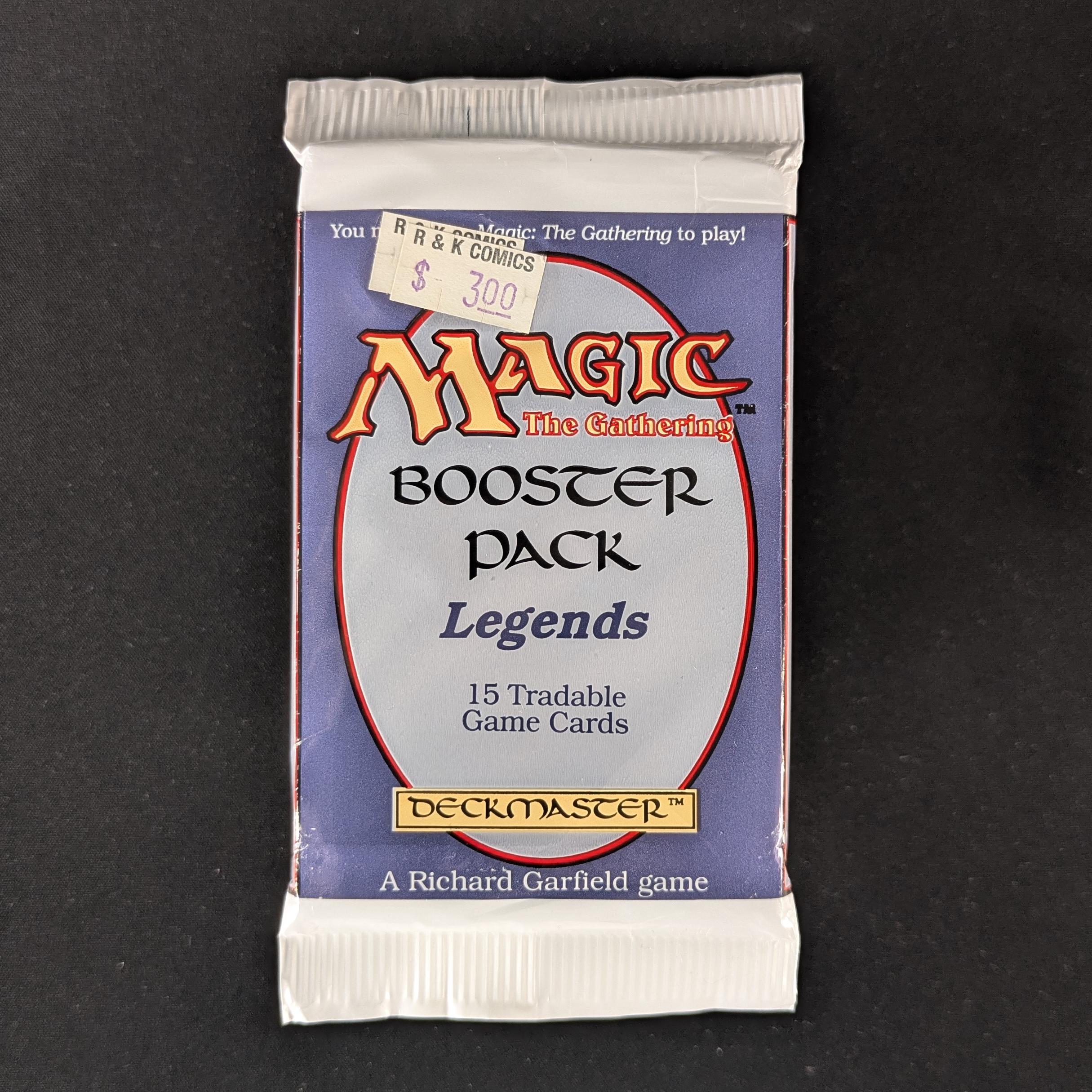 MTG Sealed Product - Legends Booster Pack - English - Sealed - 31616