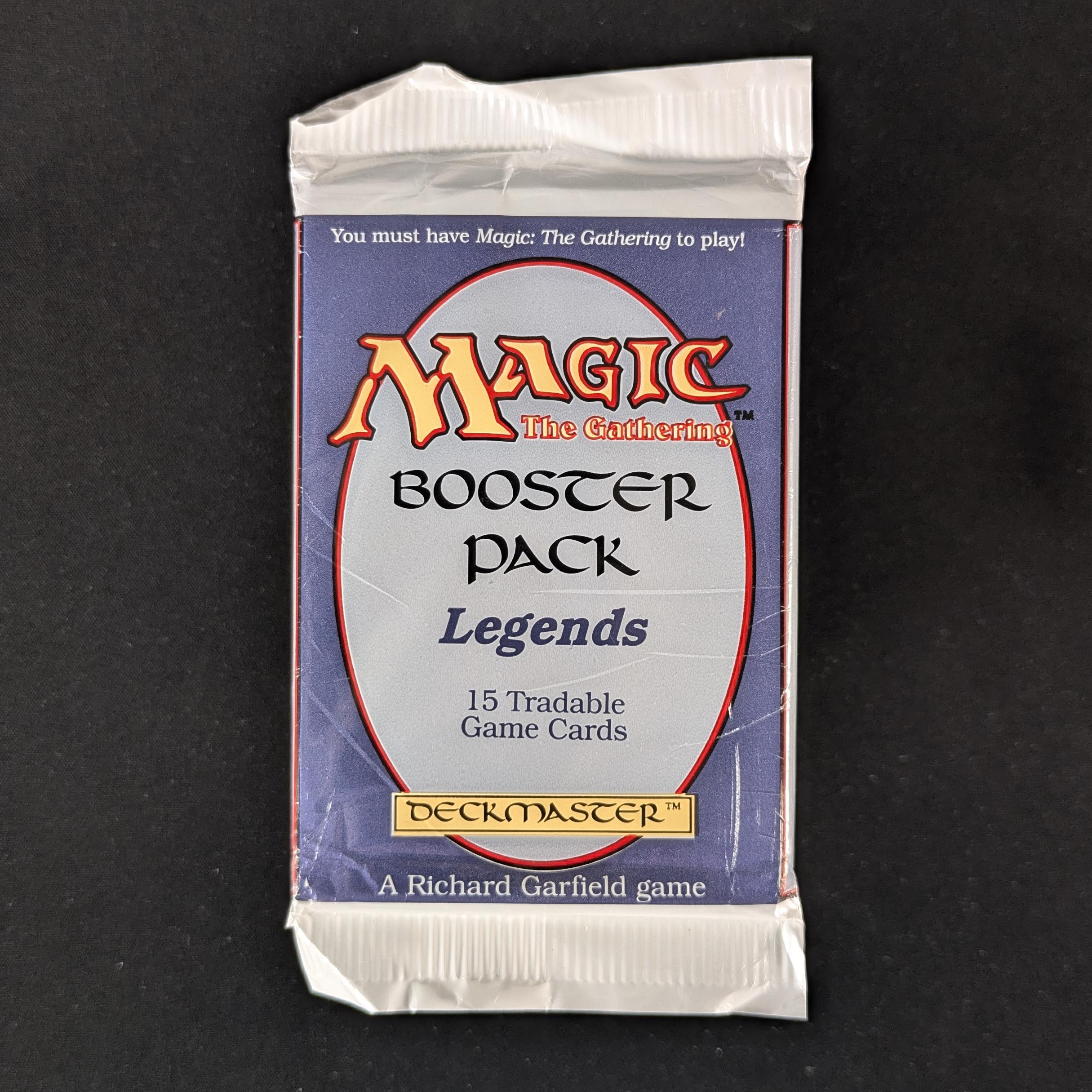MTG Sealed Product - Legends Booster Pack - English - Sealed - 31620