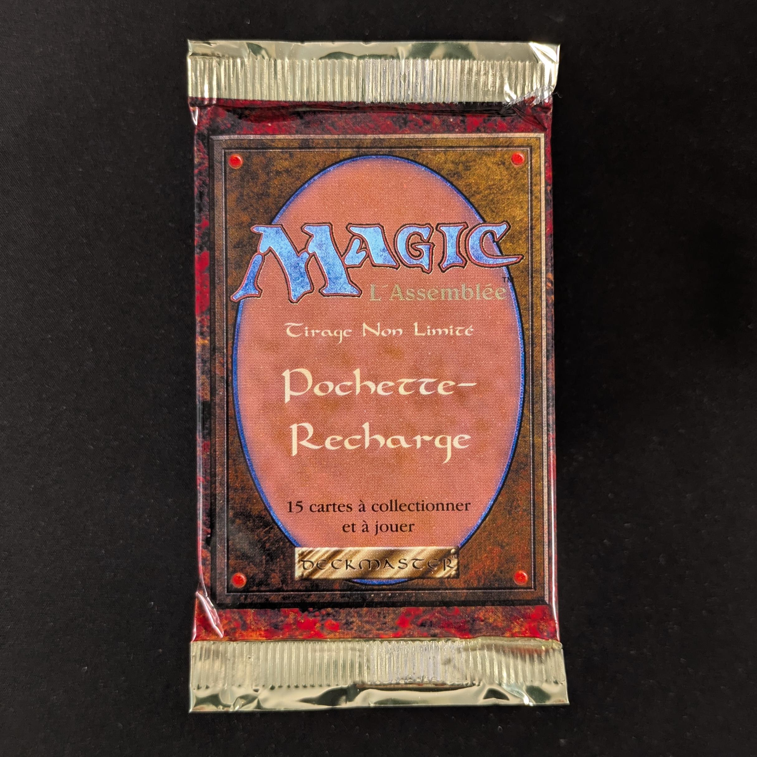 MTG Sealed Product - Foreign White Bordered Booster Pack - French - Sealed - 31646