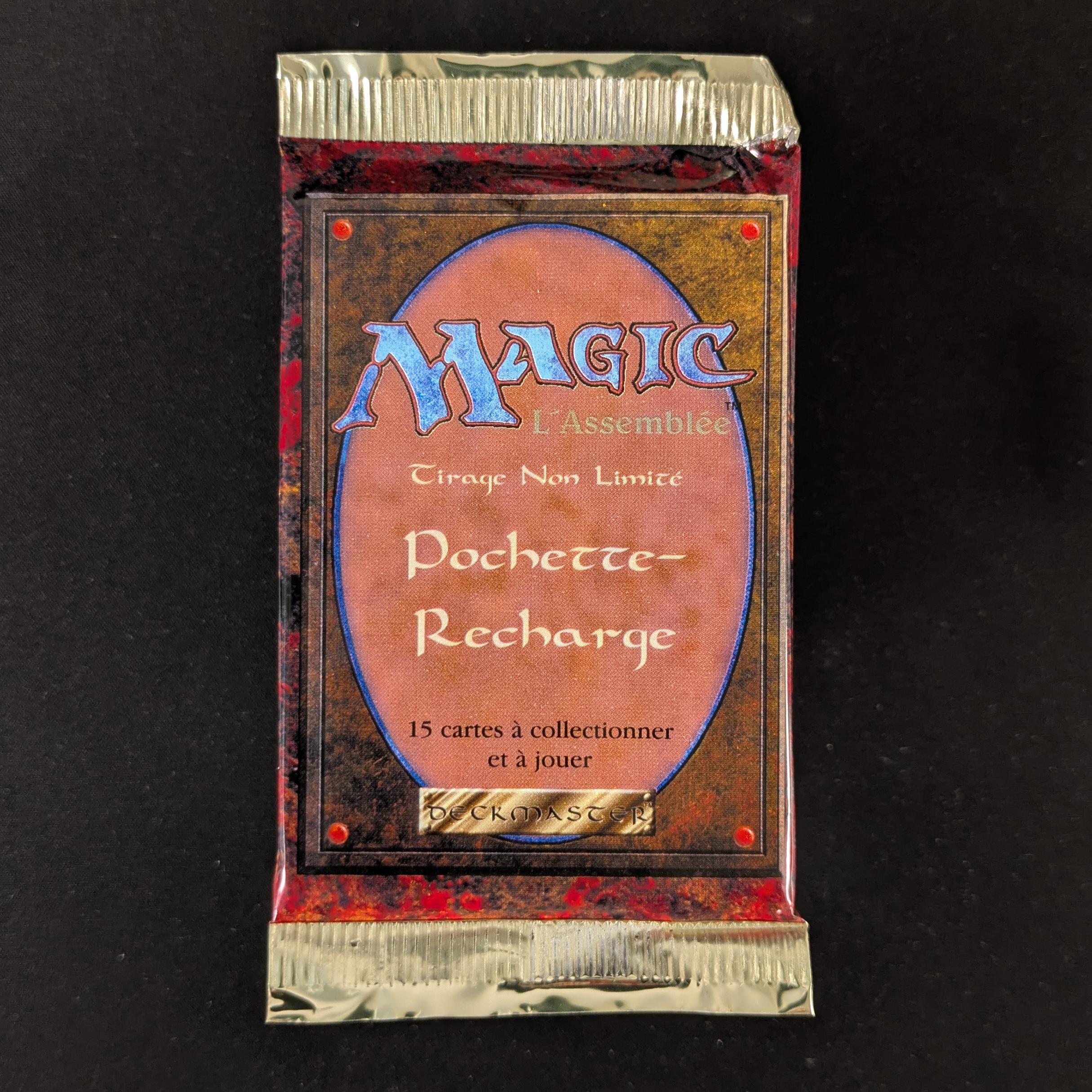 MTG Sealed Product - Foreign White Bordered Booster Pack - French - Sealed - 31656