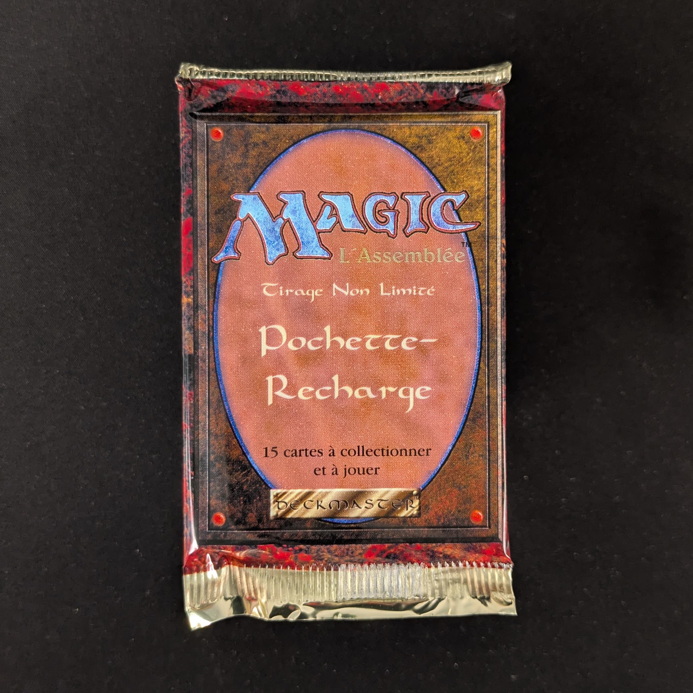 MTG Sealed Product - Foreign White Bordered Booster Pack - French - Sealed - 31662