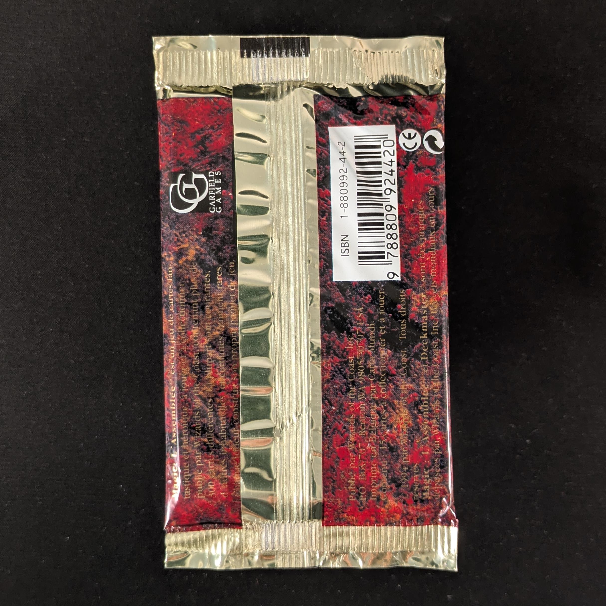 MTG Sealed Product - Foreign White Bordered Booster Pack - 