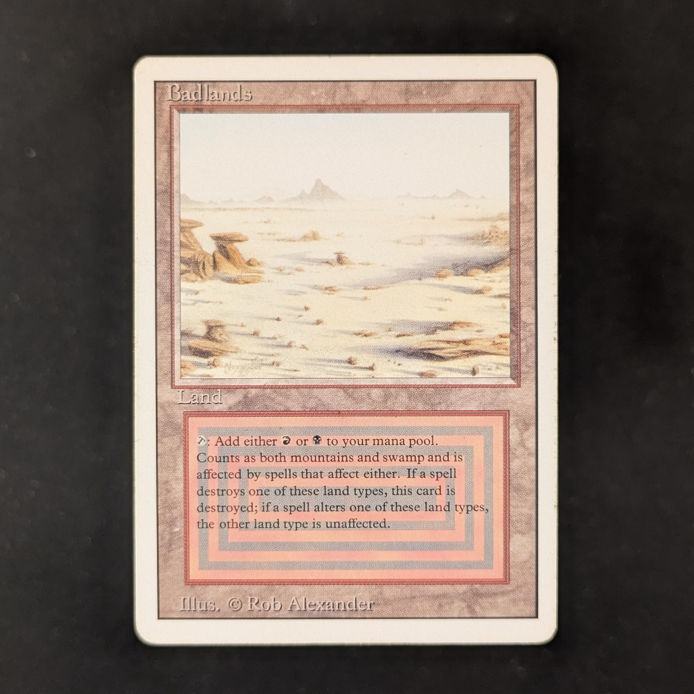 MTG Singles - Badlands - Revised - LP - 31690