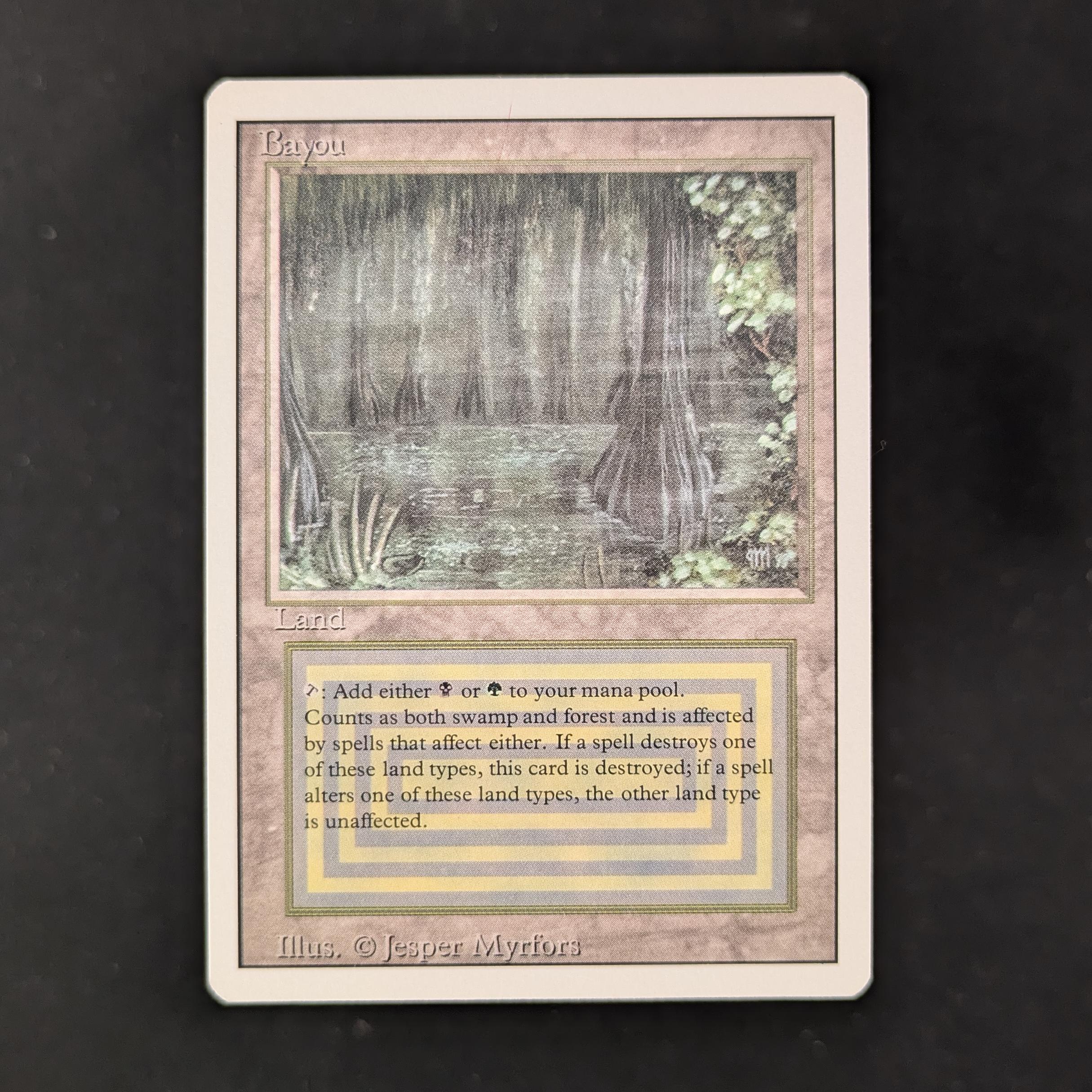 MTG Singles - Bayou - Revised - NM - 31694