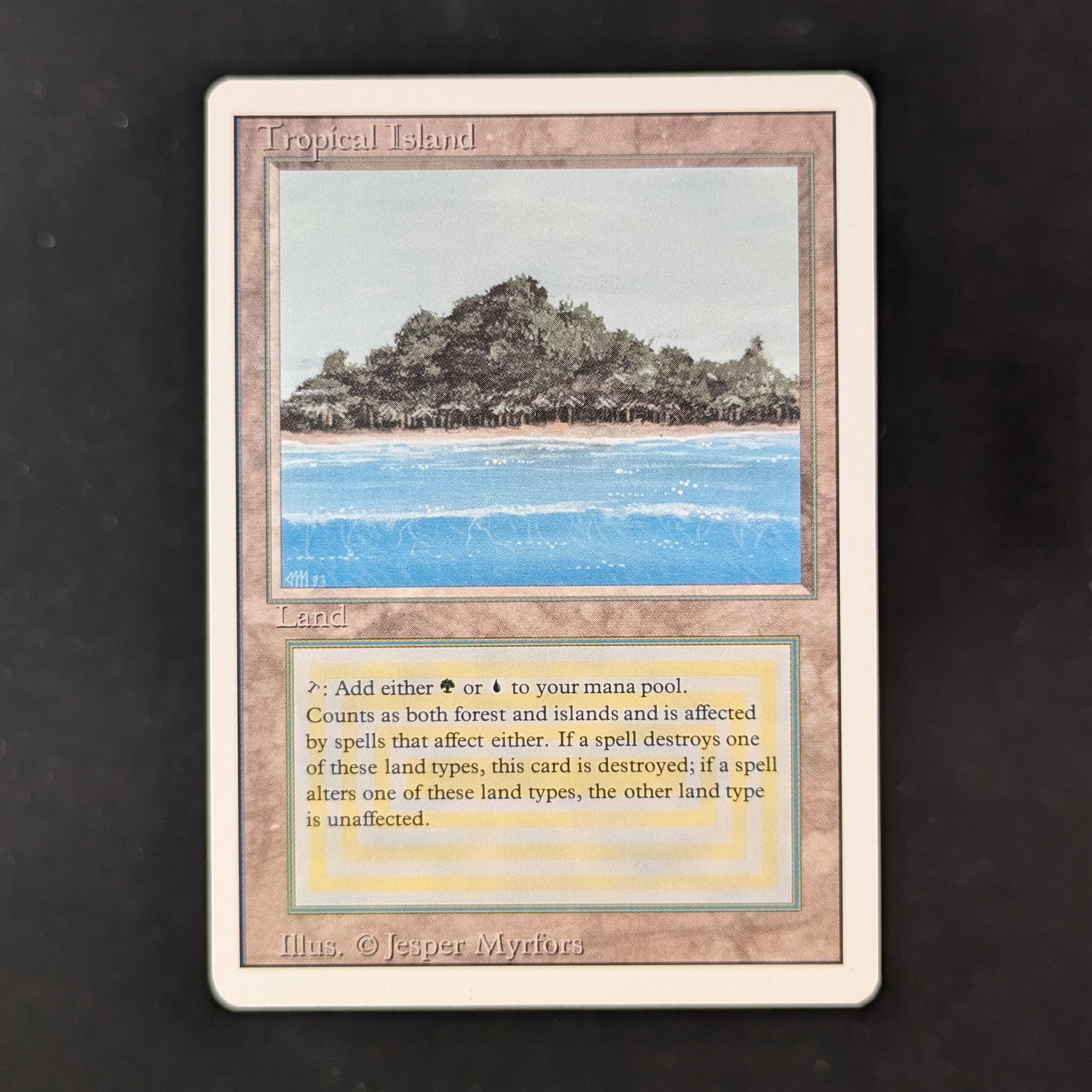 MTG Singles - Tropical Island - Revised - EX - 31724