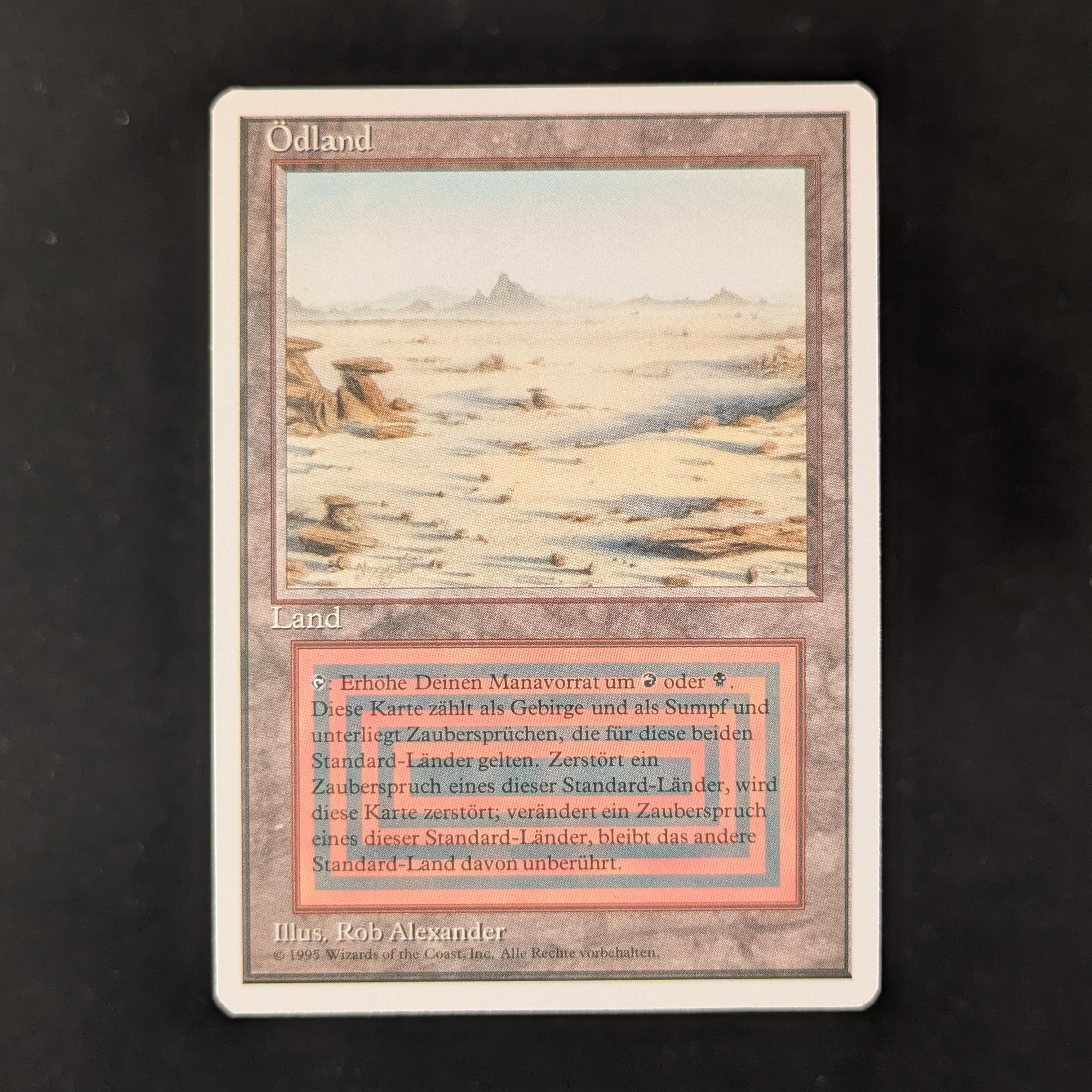 MTG Singles - Badlands - Foreign White Bordered - German - NM - 31755