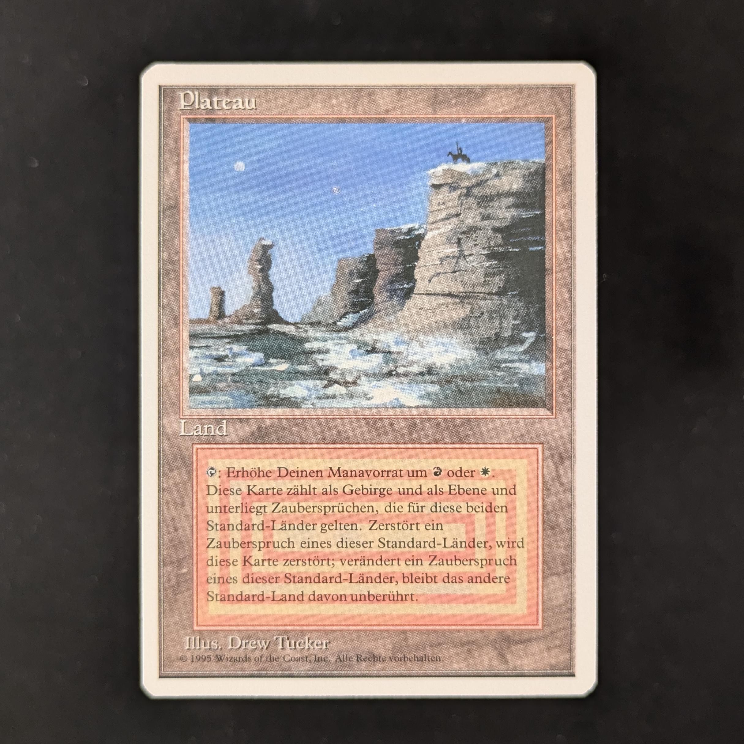 MTG Singles - Plateau - Foreign White Bordered - German - NM - 31758