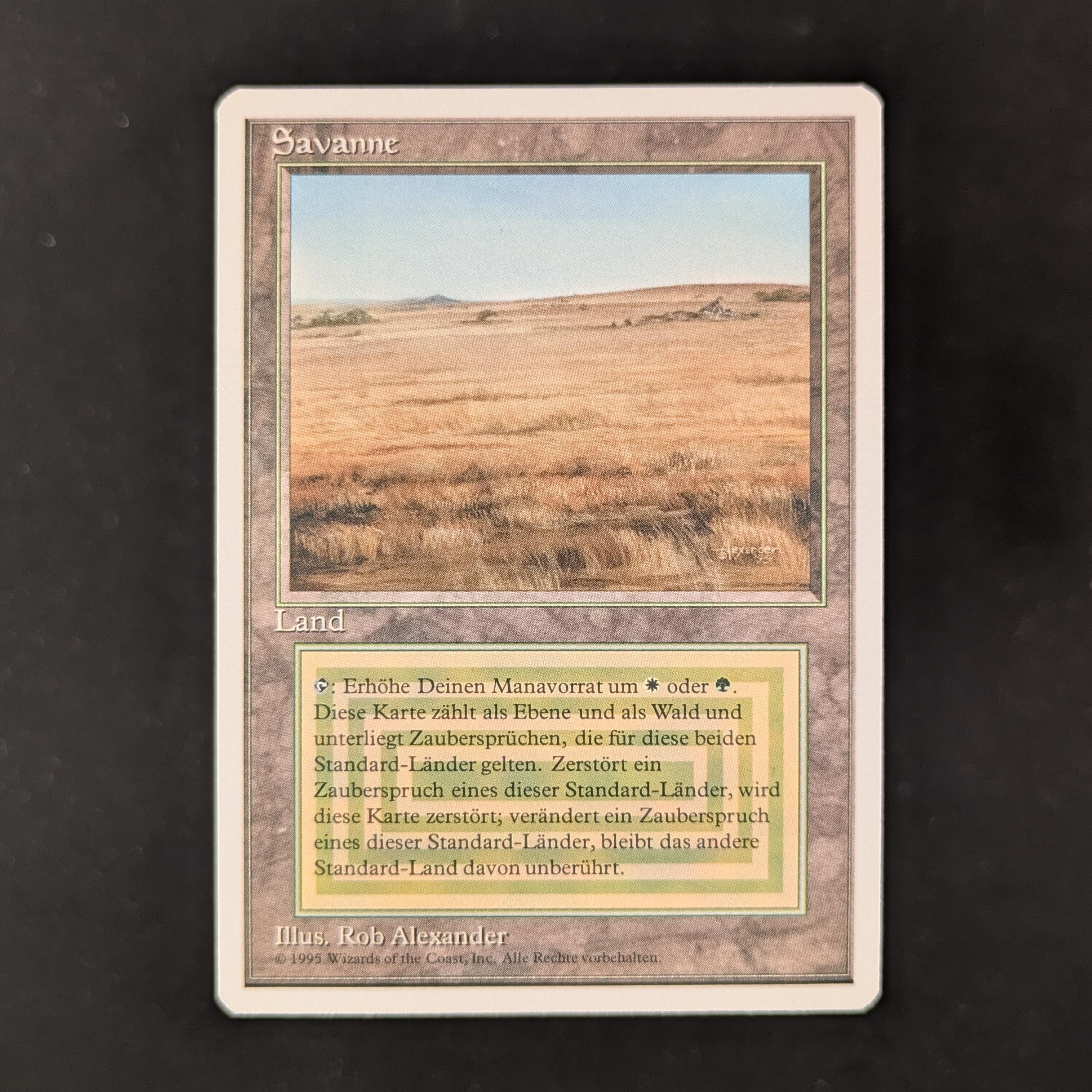 MTG Singles - Savannah - Foreign White Bordered - German - NM - 31759