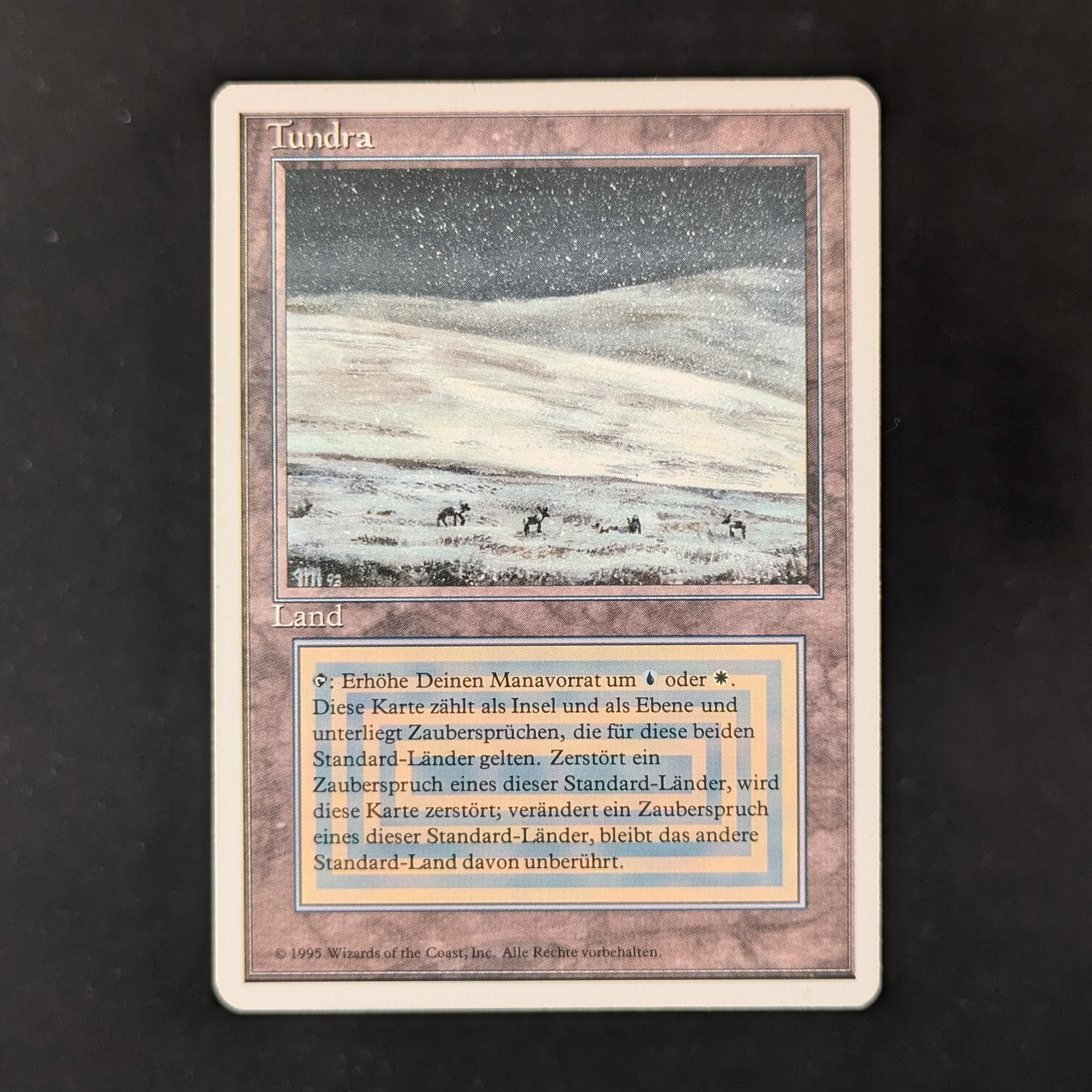 MTG Singles - Tundra - Foreign White Bordered - German - GD - 31766