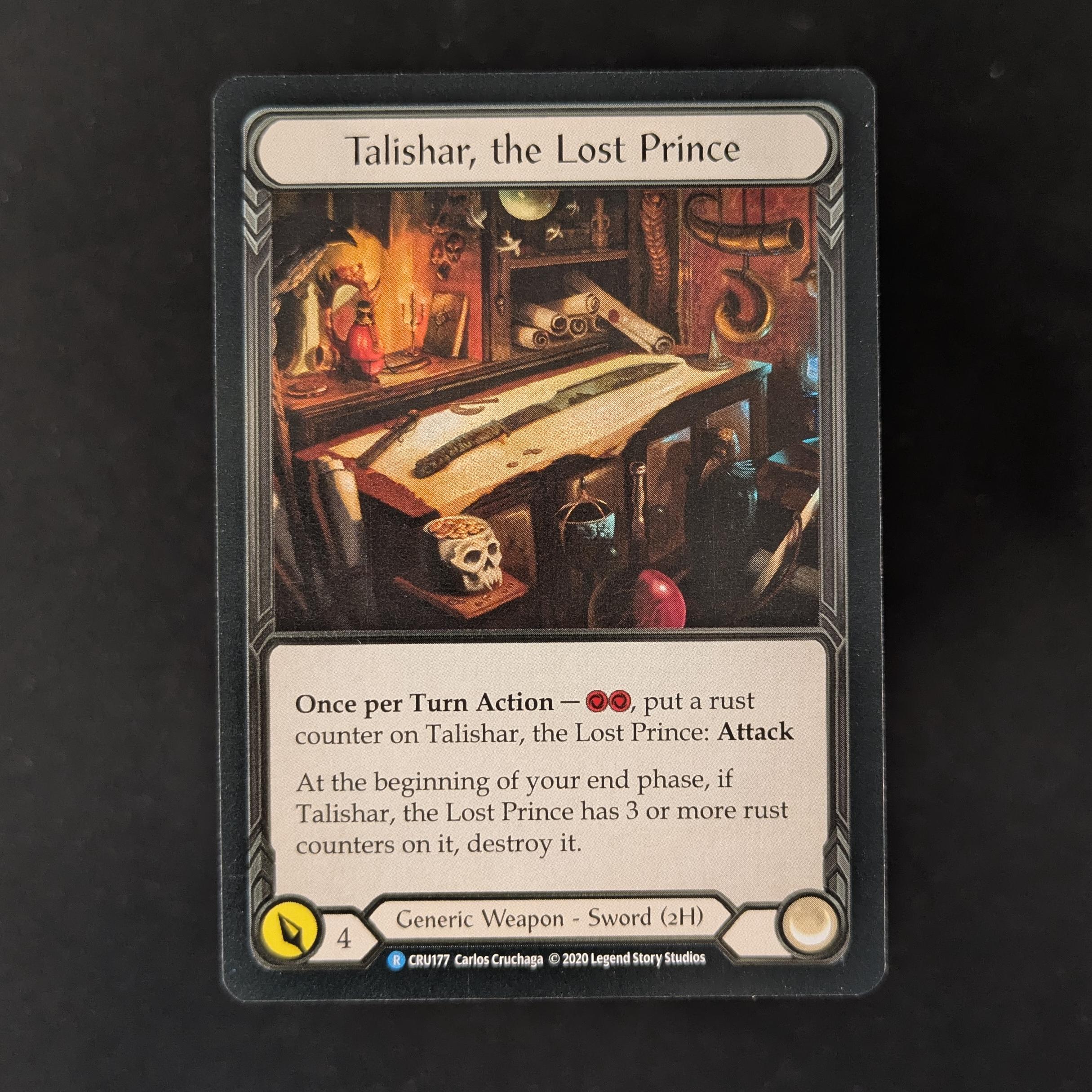 MTG Singles - Talishar, the Lost Prince (Cold Foil) - Crucible of War - First - NM - 