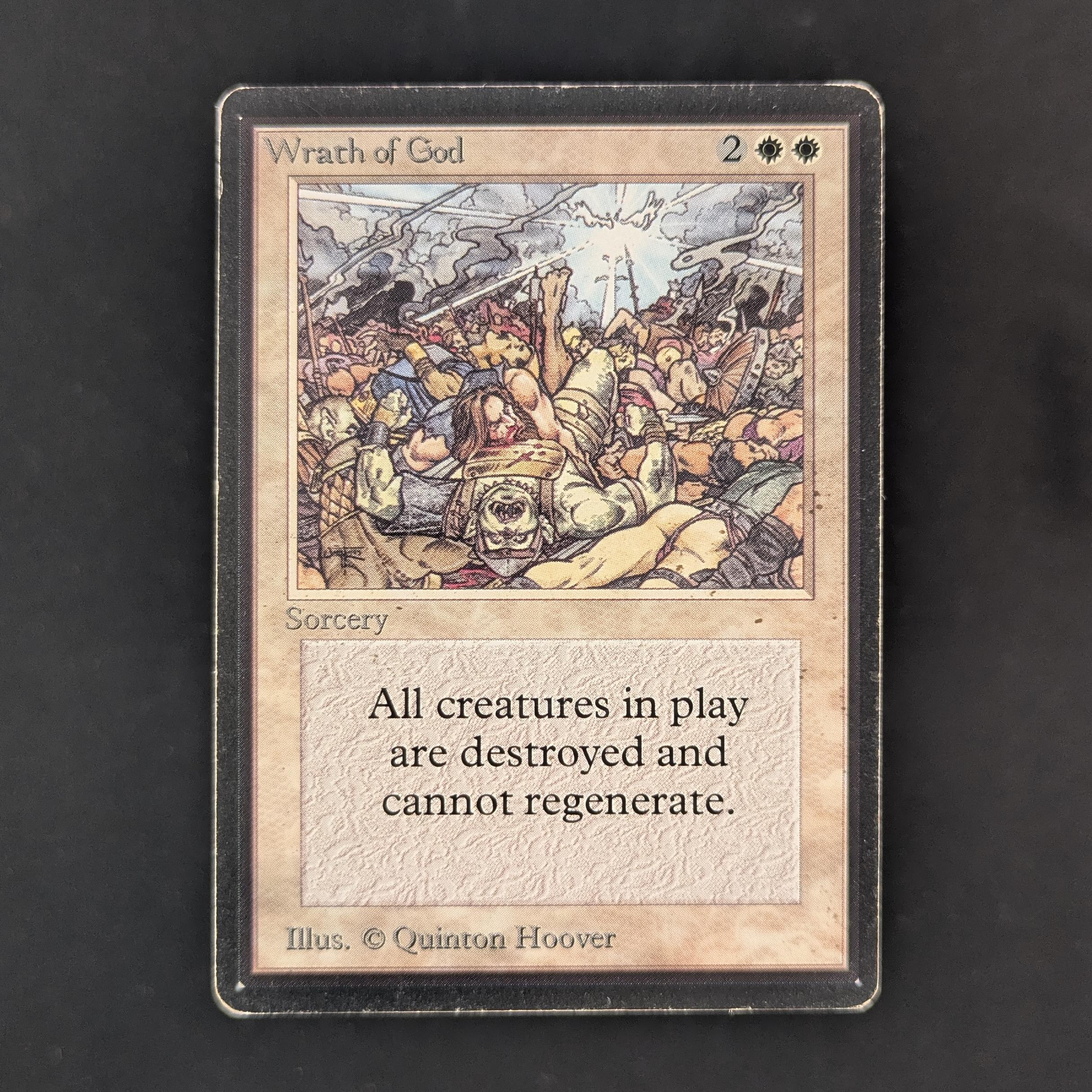 MTG Singles - Wrath of God - Beta - LP - 31865