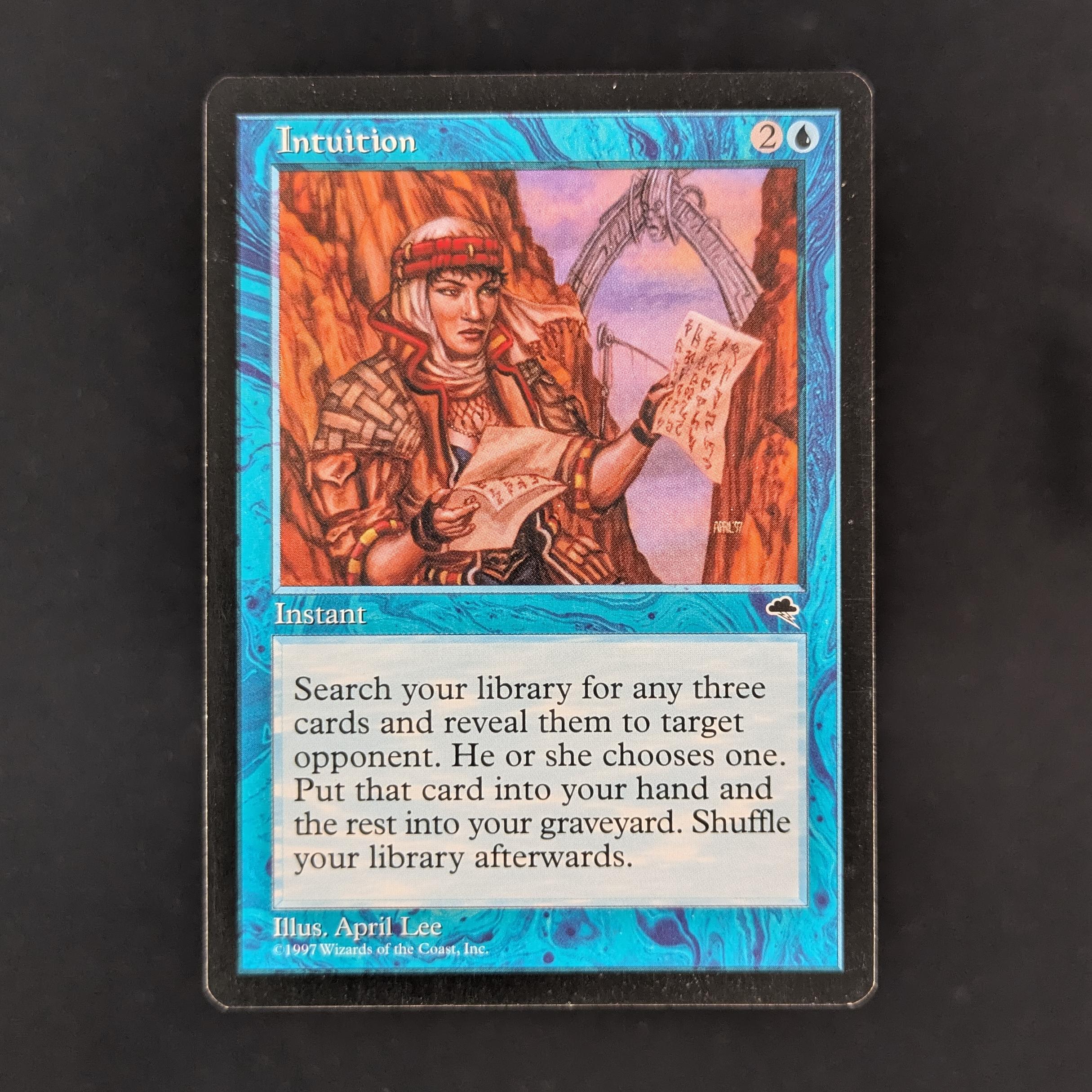 MTG Singles - Intuition - Tempest - English - EX - 31970