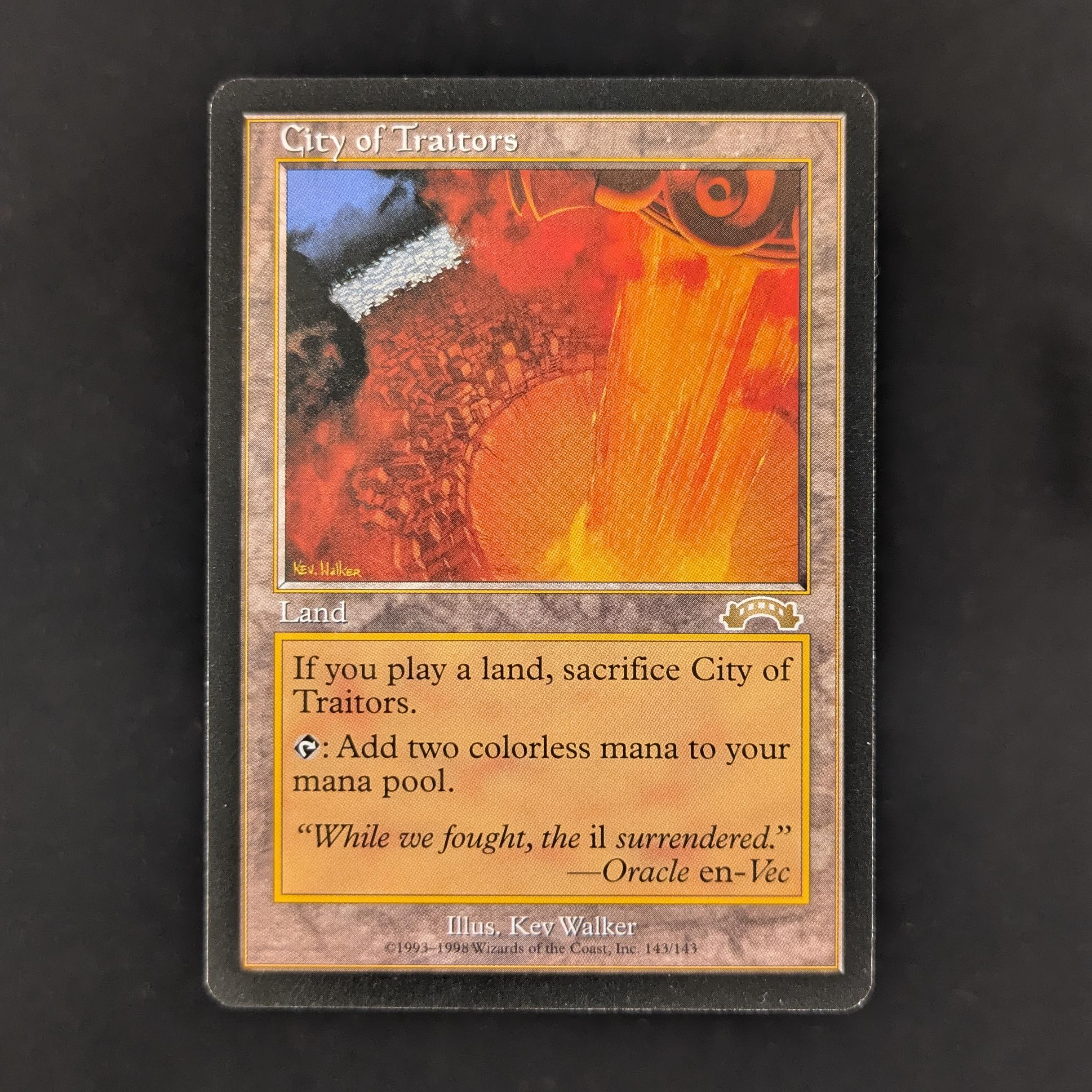 MTG Singles - City of Traitors - Exodus - English - NM - 31987