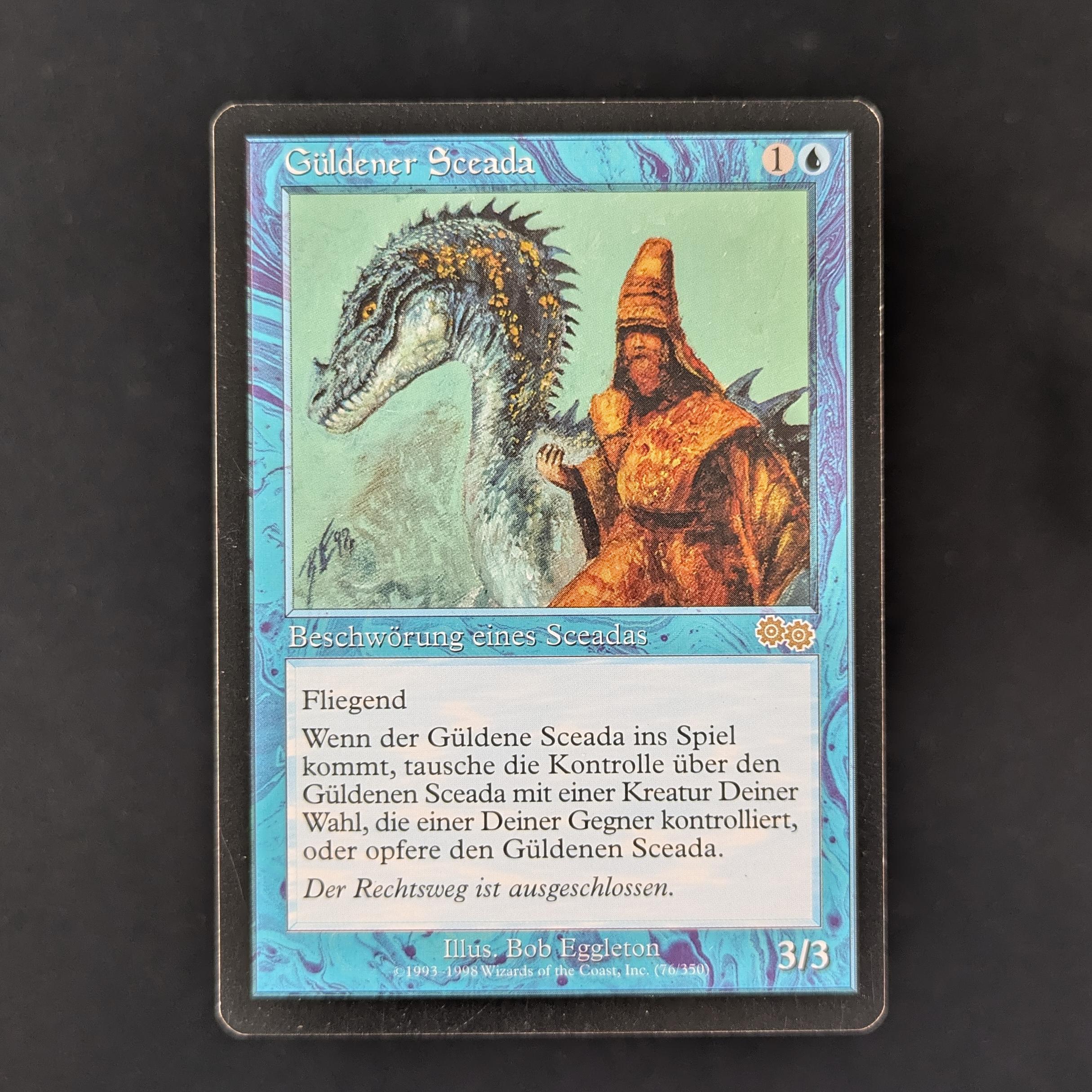 MTG Singles - Gilded Drake - Urza's Saga - German - GD - 32124